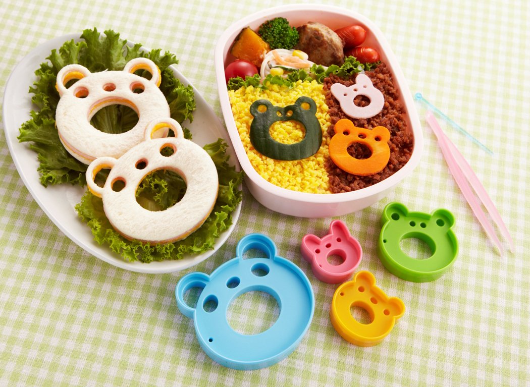 Bento Rabbit Cutter Torune Japanese Bento Deco Ham Cheese Cutter Set, Wow Animal ...