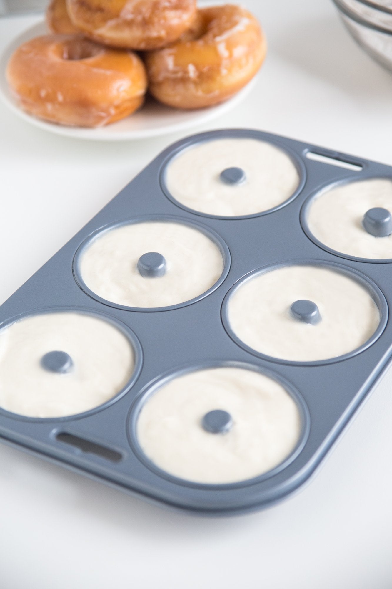 Fox Run Non-Stick, Donut Pan, Metallic