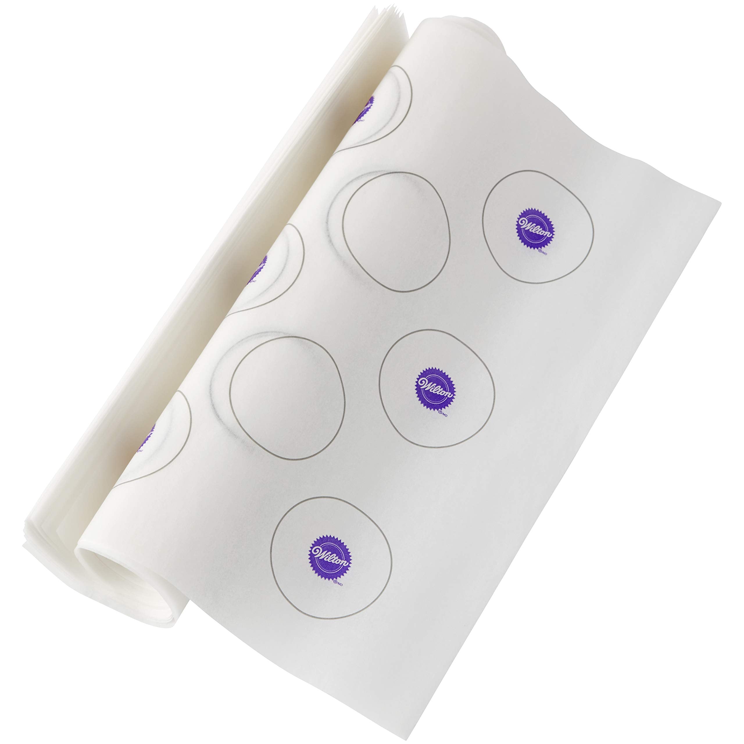 Wilton Pre-Cut Printed Parchment Paper Sheets, 11'' X 17''