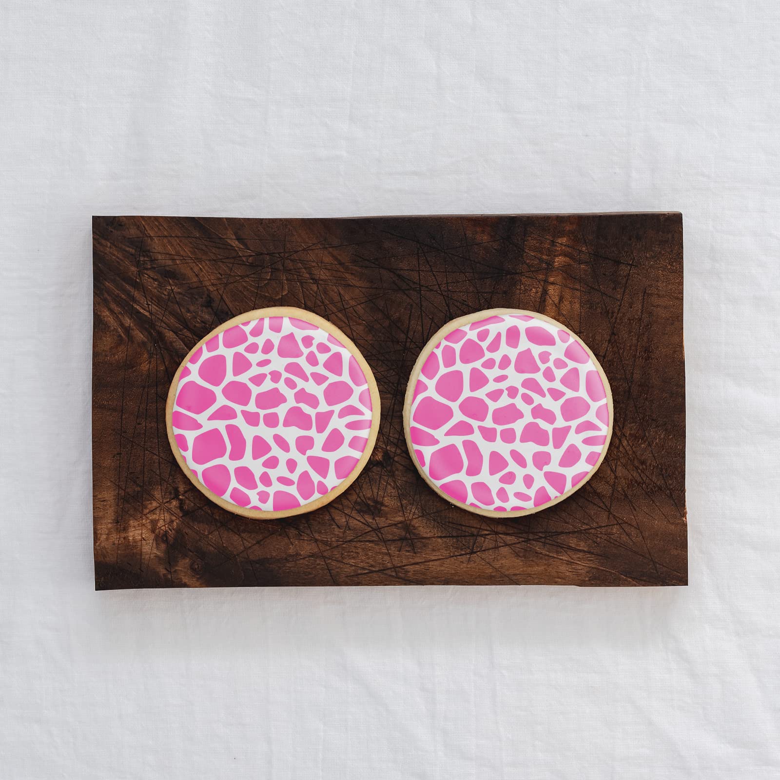 Giraffe Cookie Stencil - Simplify Your Cookie Decorating Process With Pyo Cookie Stencils