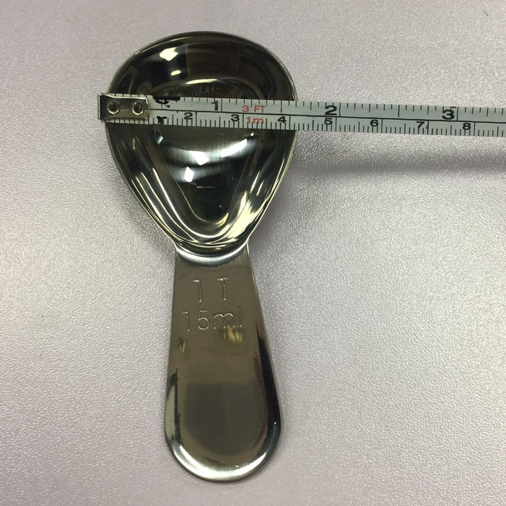 Coagu 1Pc 15Ml Coffee Scoop: Sturdy 18/8 Stainless Steel Tablespoon Ideal For Precise Coffee Brewing And Baking