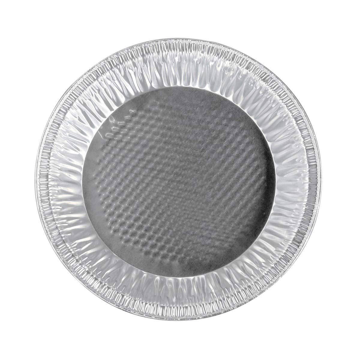 HandiFoil 10 (Actual TopOut 95/8 Inches  TopIn 83/4 Inches) Aluminum Foil Pie Pan  Disposable Baking Tin Plates (Pack of