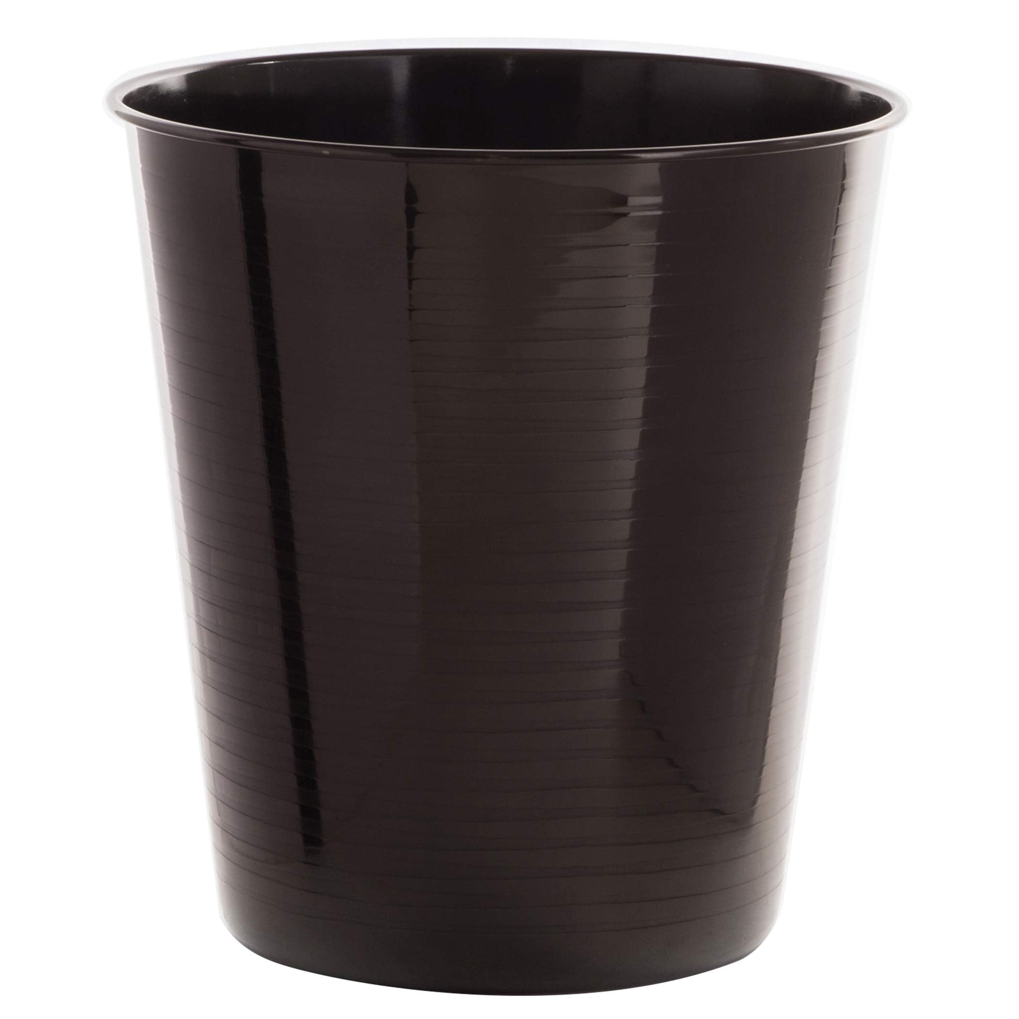 BINO Metal Waste Basket for Home, Office, Bathroom, Dorm, Kitchen and More | Trash Can Bin for Bedroom | Desk Trash Can | Home E