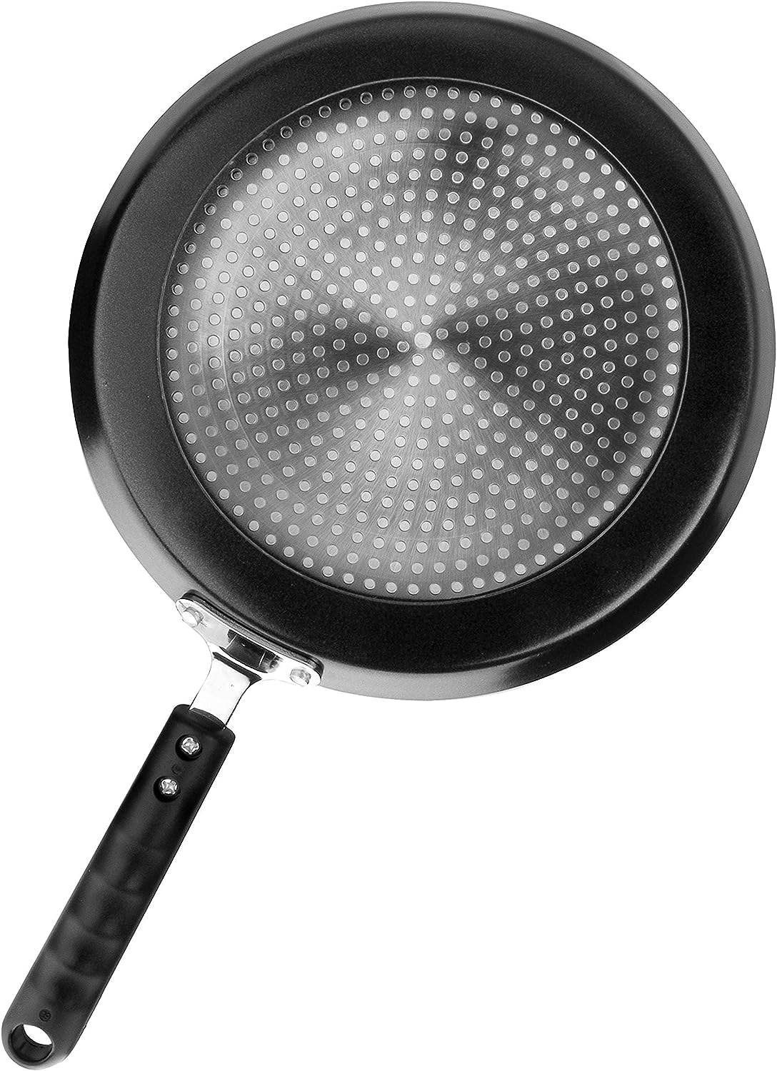 IBILI Indubasic Aluminum crepe Pan for Pancakes and crepes Baking with 2 Layer Non-Stick coating And Bakelite Handle All cooking Surfaces Including Induction - Made in Spain (23 cm  9 Inch)