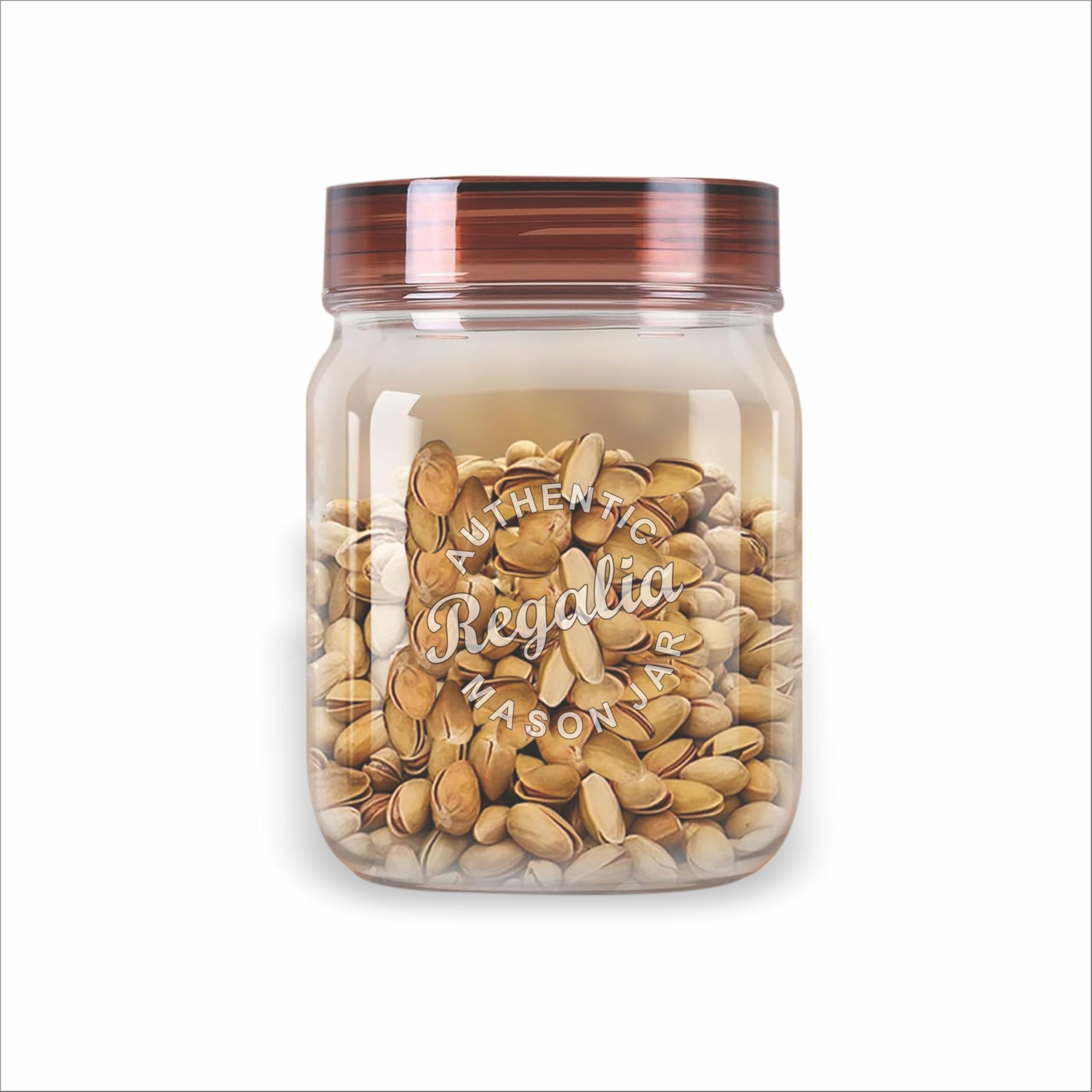 Java Regalia Plastic Storage Jar And Container Set, Airtight & Bpa Free Containers For Kitchen Storage, Grocery Kitchen Containe