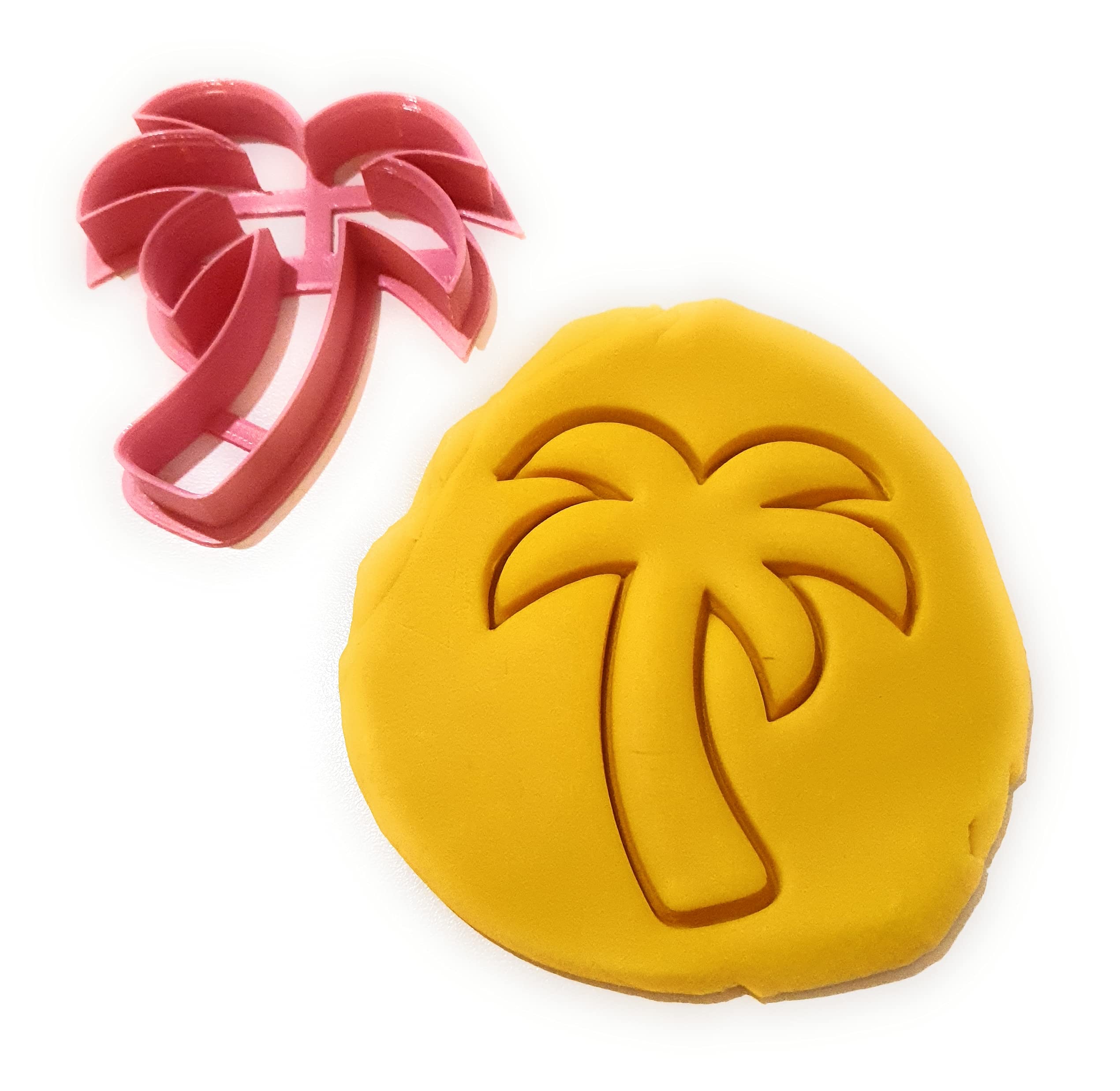 T3D Cookie Cutters Palm Tree Cookie Cutter, Suitable For Cakes Biscuit And Fondant Cookie Mold For Homemade Treats