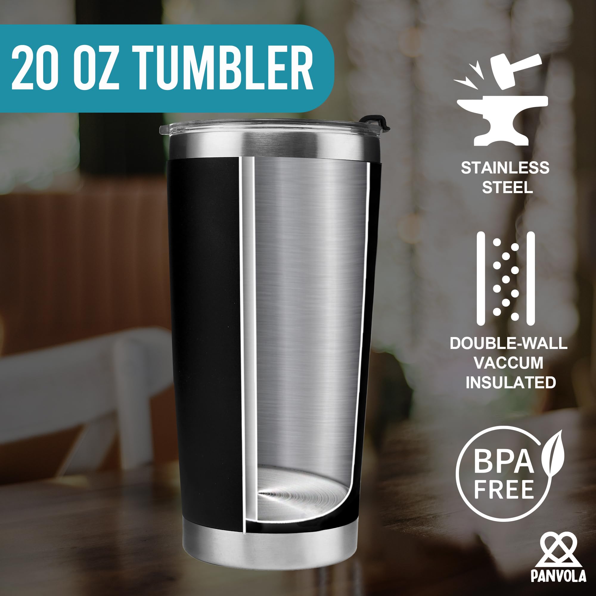 Panvola I Don'T Snore I Dream I'M A Motorcycle Stainless Steel Tumbler Snorers Motorcyclist Gift Biker Rider For Dad Husband Boy