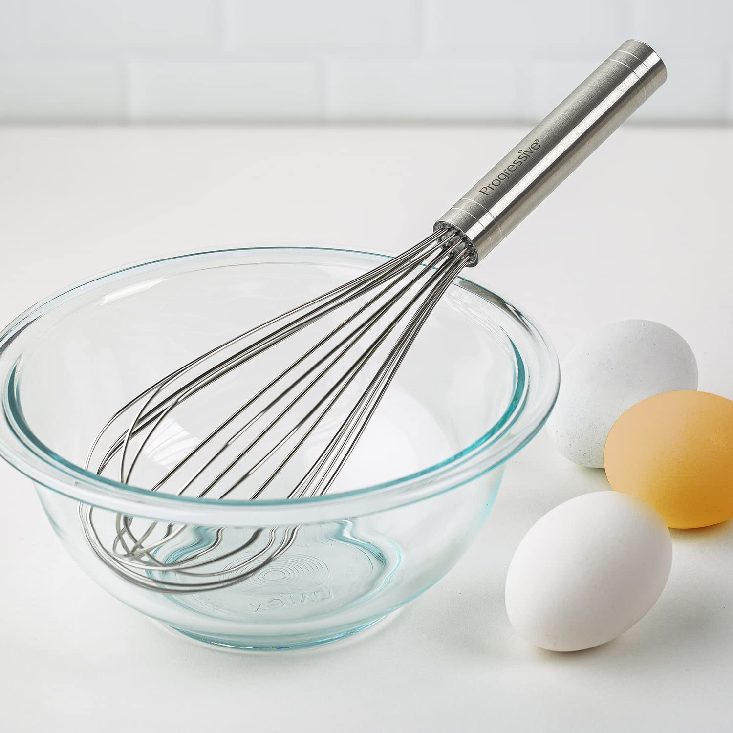 Prepworks By Progressive 10'' Balloon Whisk, Handheld Steel Wire Whisk Perfect For Blending, Whisking, Beating And Stirring, Bpa