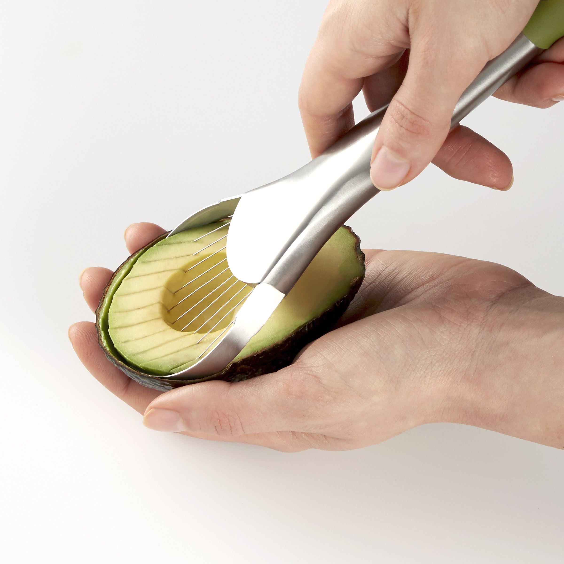 Amco 2-in-1  5.30 x 5.50 x 9.50  Avocado Pitter/Slicer