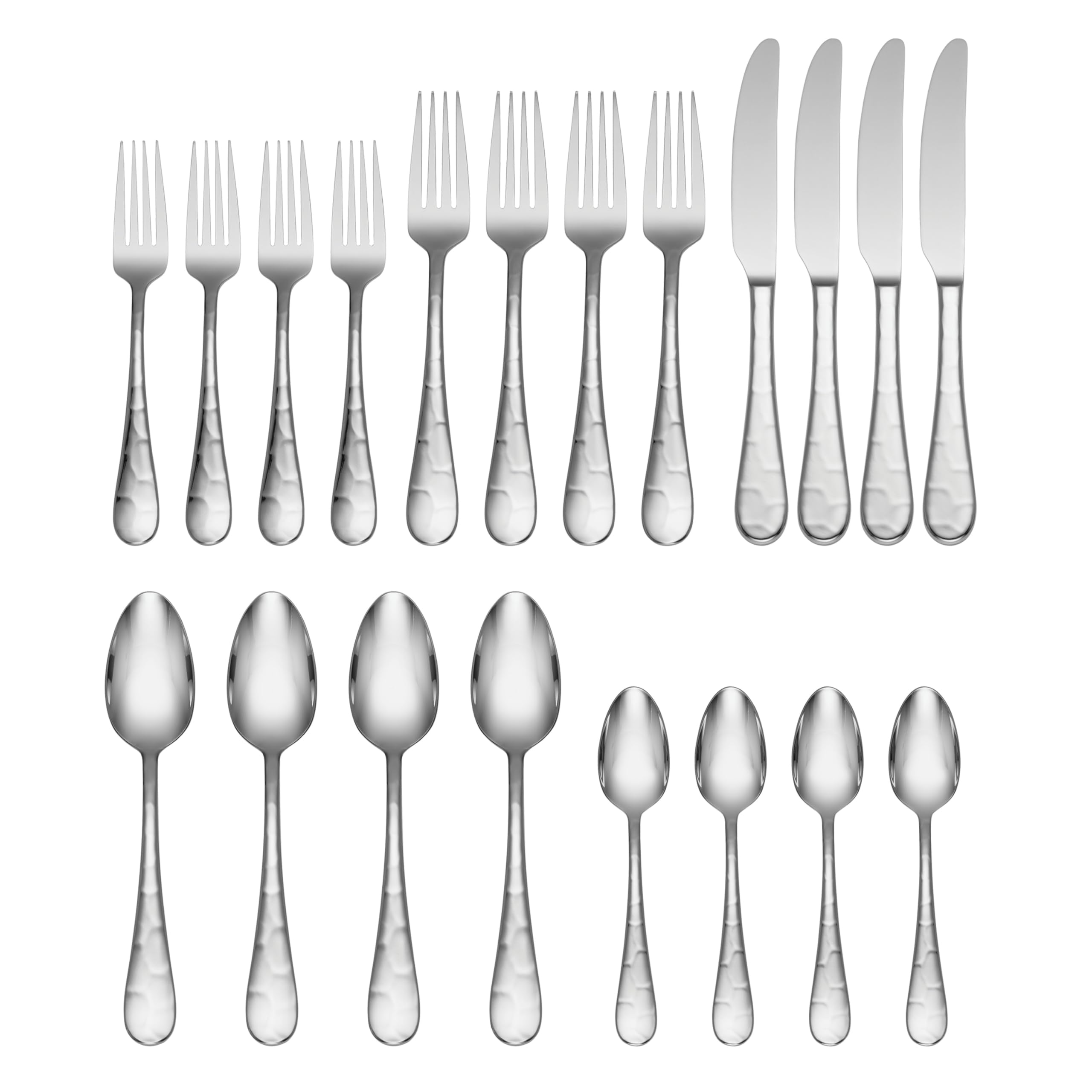 Oneida Piper 45 Piece, Service For 8 Flatware Set, 45Pc Fw, No Color
