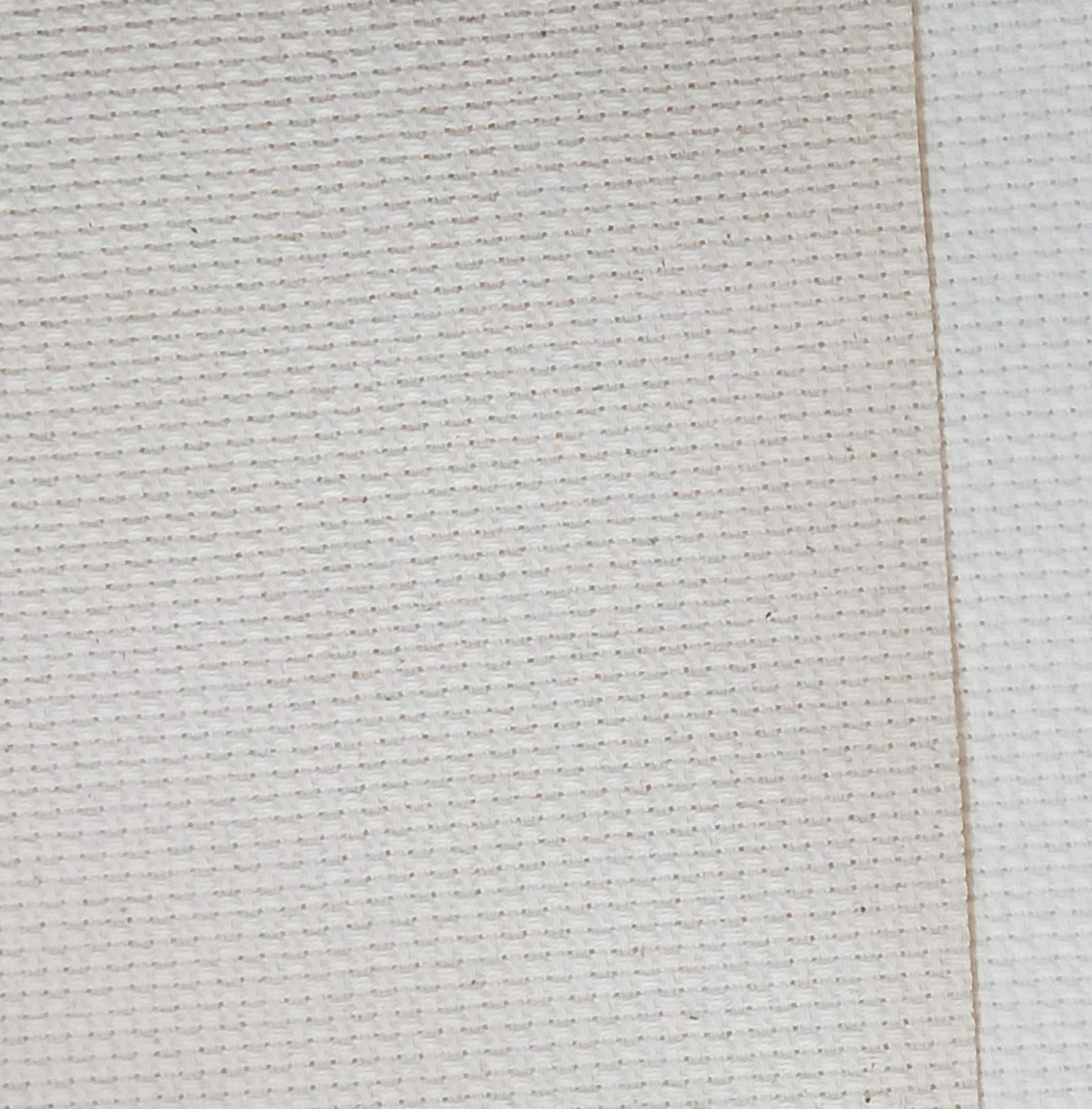 19 X 28 14Ct Counted Cotton Aida Cloth Cross Stitch Fabric (Natural-Ecru)