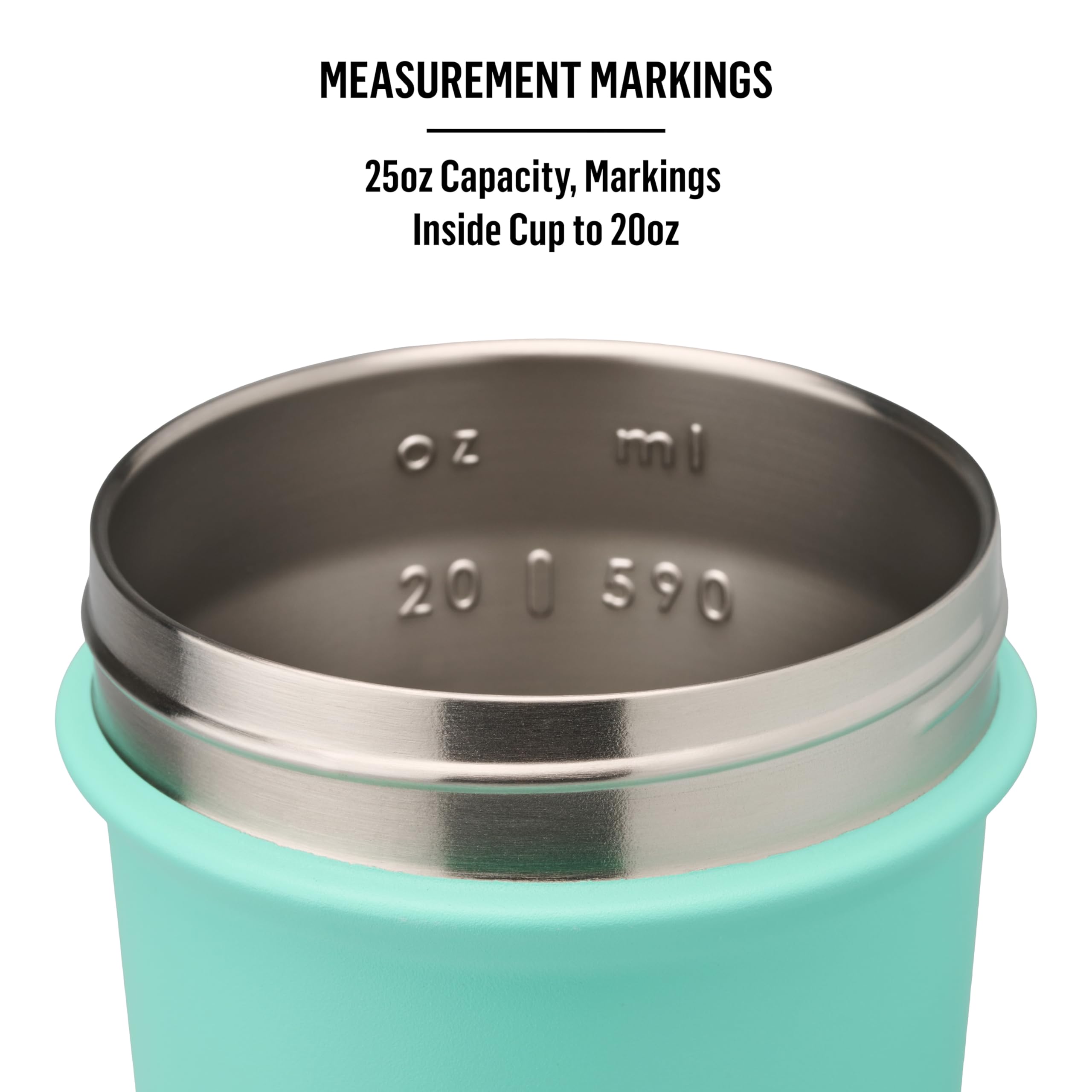 Blenderbottle Strada Sleek Shaker Cup Insulated Stainless Steel Water Bottle With Wire Whisk, 25-Ounce, Raspberry