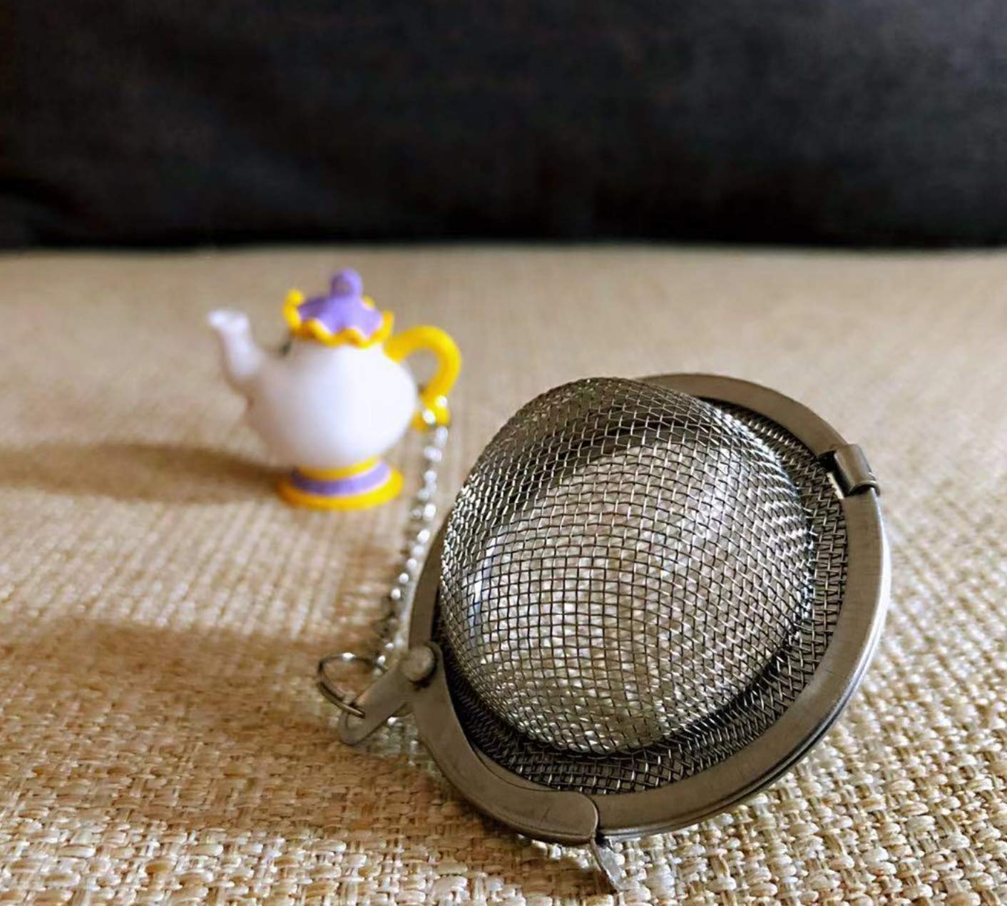 Beauty And The Beast Mrs. Potts Tea Infusers, Tea Steeper For Loose Tea, Cute Cartoon Stainless Steel Fine Mesh Tea Strainer Wit