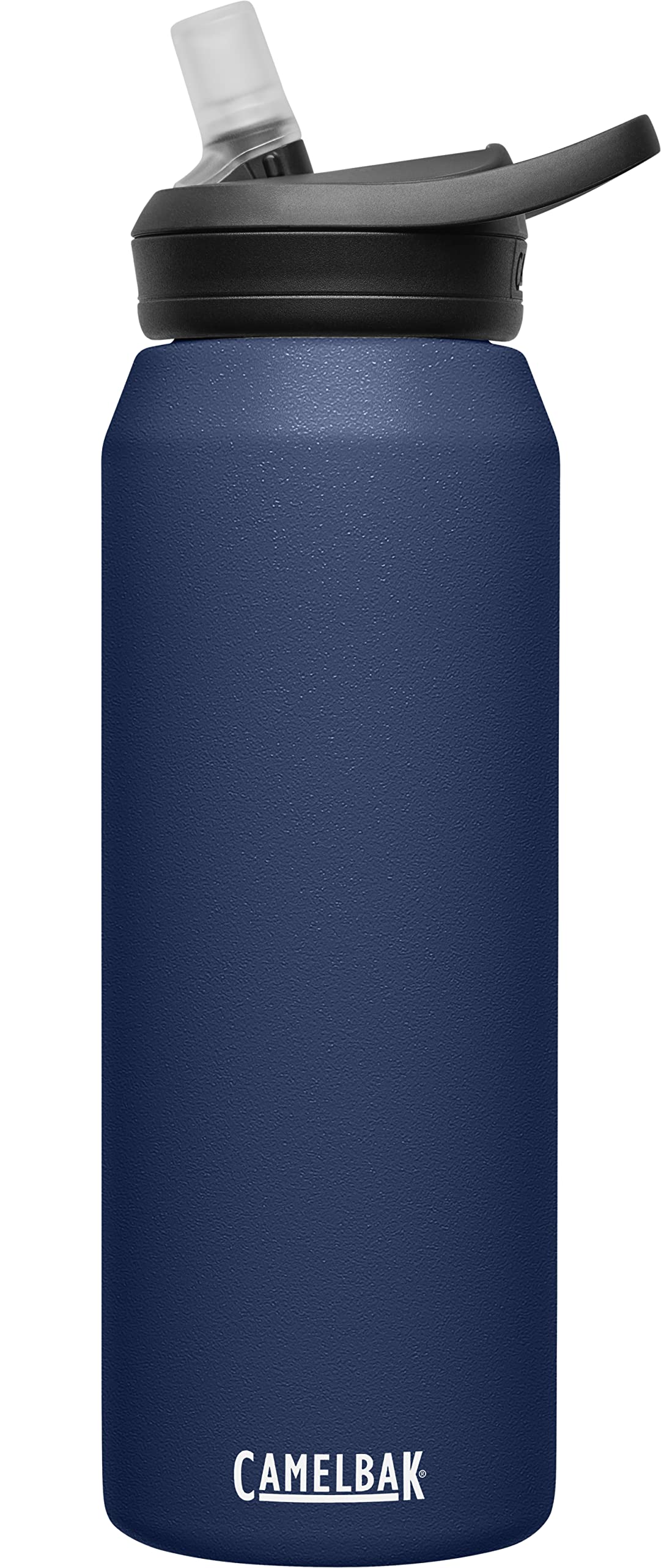 Camelbak Eddy Water Bottle With Straw 32 Oz - Insulated Stainless Steel, Navy