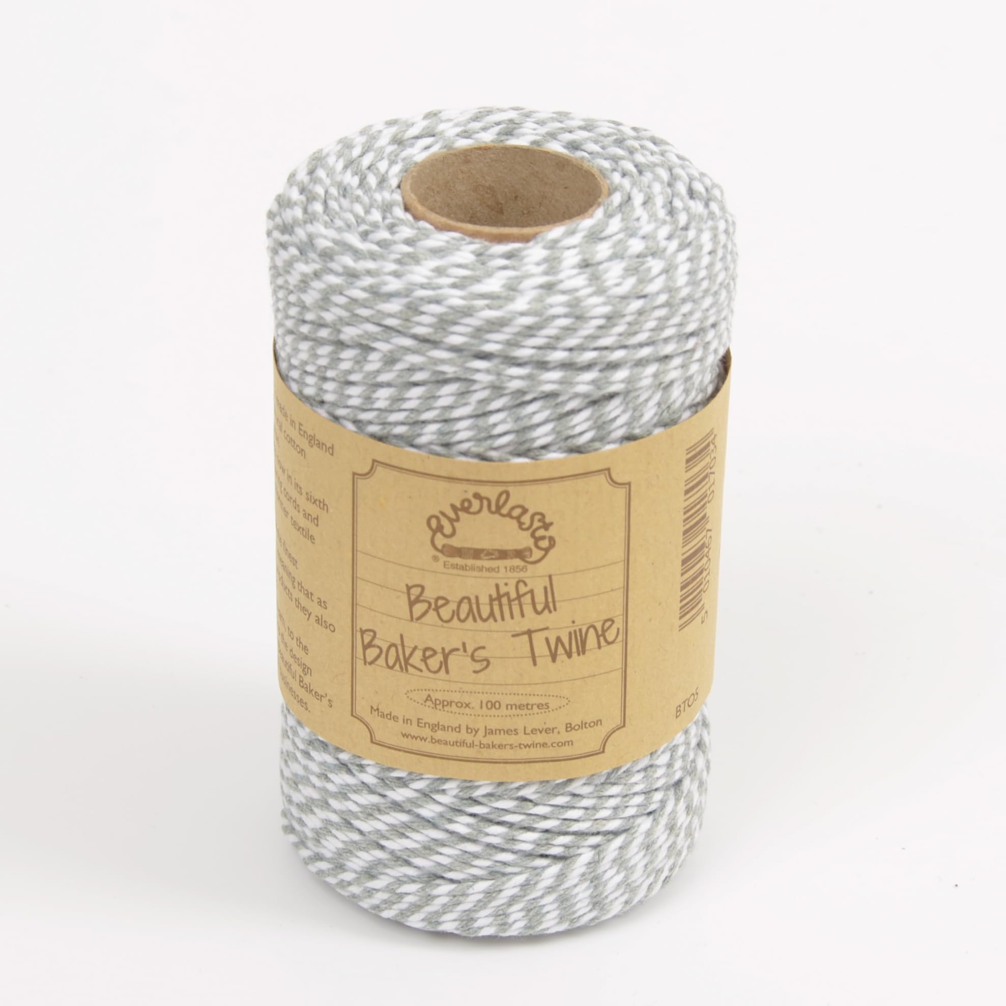Everlasto 100M Original 'Beautiful Bakers Twine' (2Mm Approx) (Silver)
