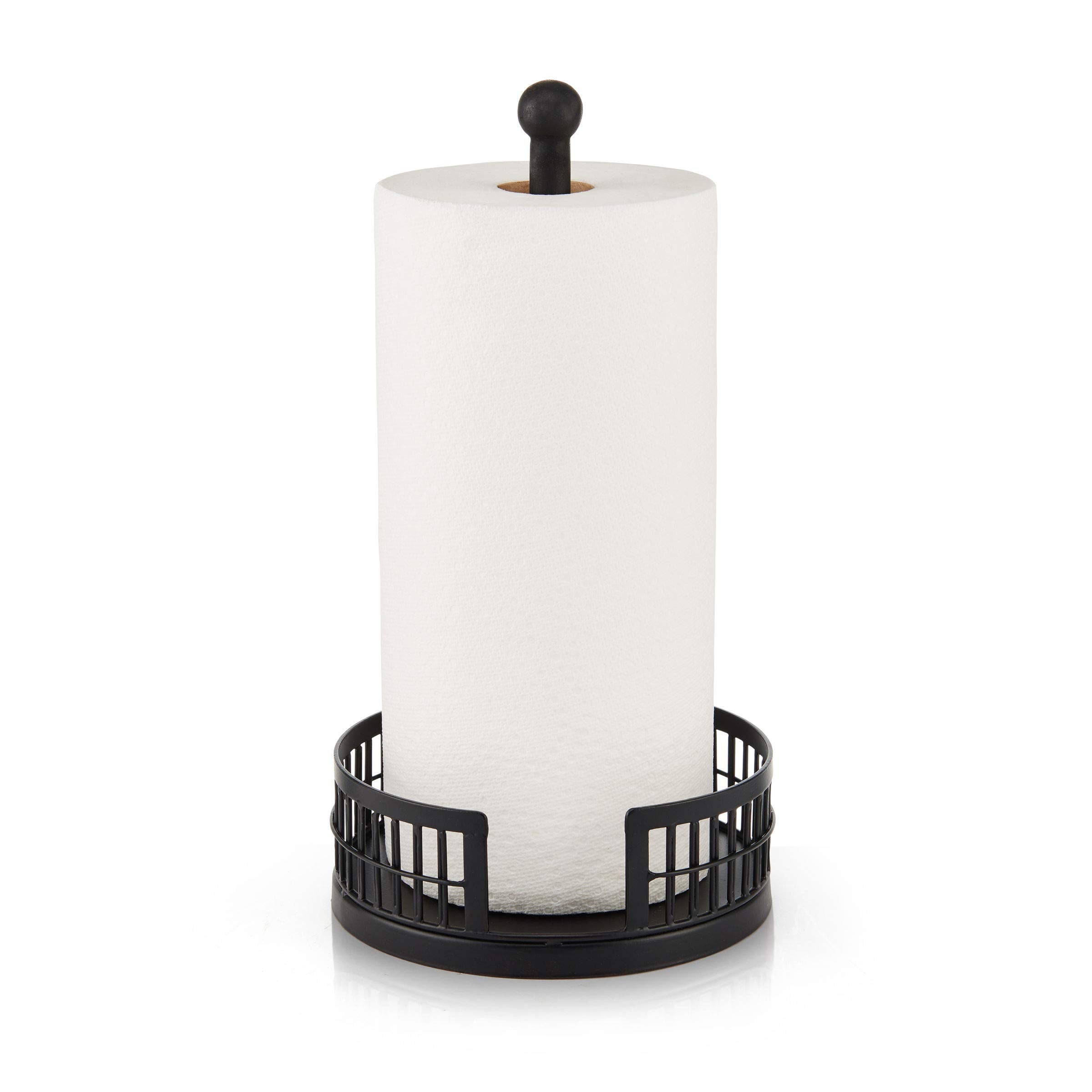 Scott Living Oasis Linear Paper Towel Holder, 13.25-Inch, Black