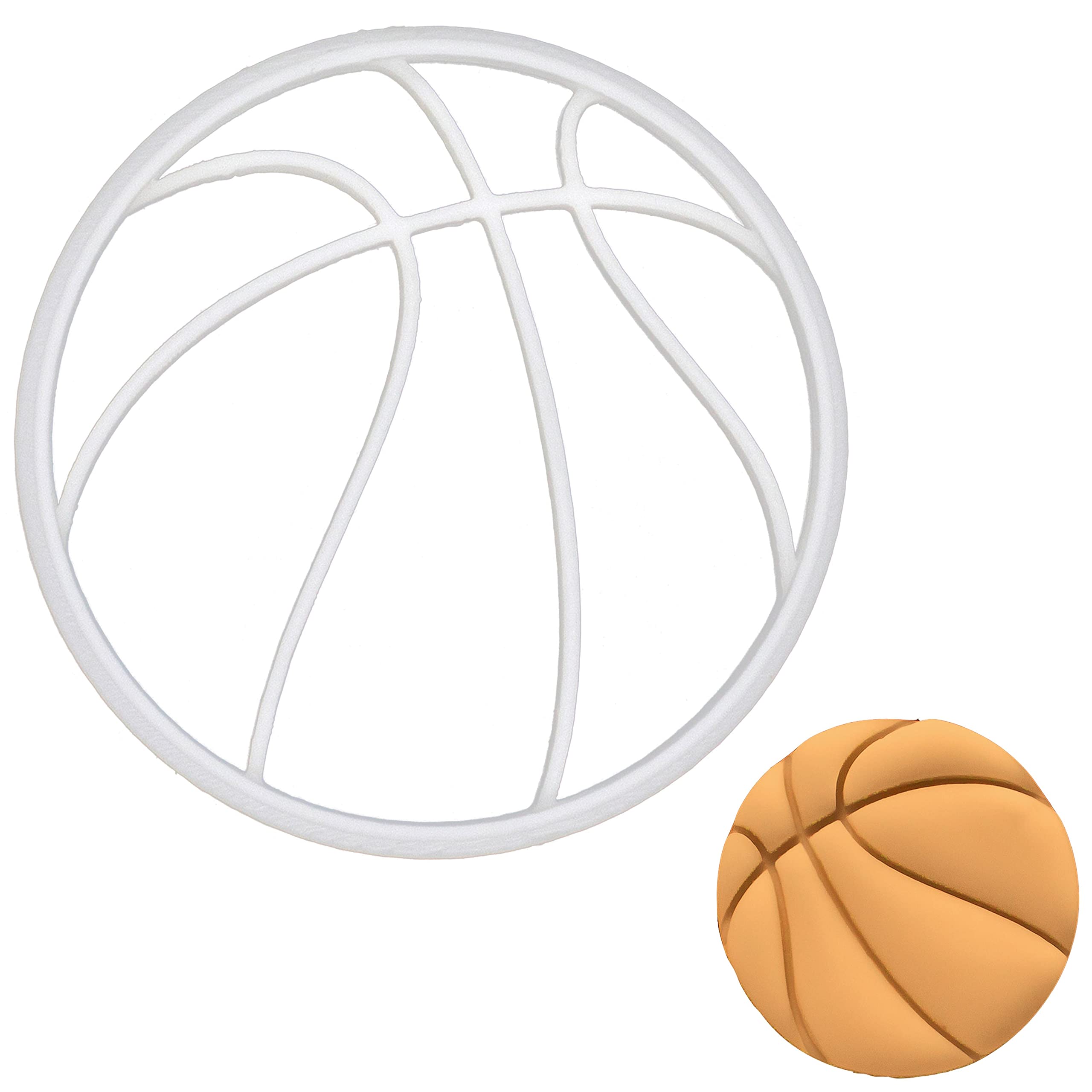Basketball Cookie Cutter, 1 Piece - Bakerlogy