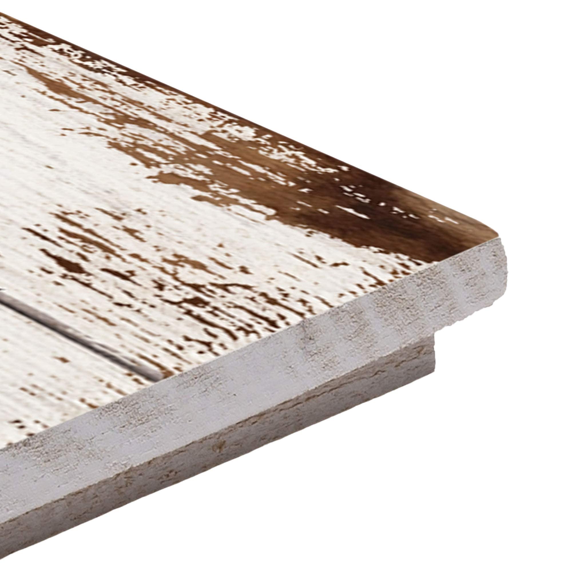 P. Graham Dunn Be Still & Know White Wash 36 x 7 Inch Solid Pine Wood Pallet Wall Plaque Sign