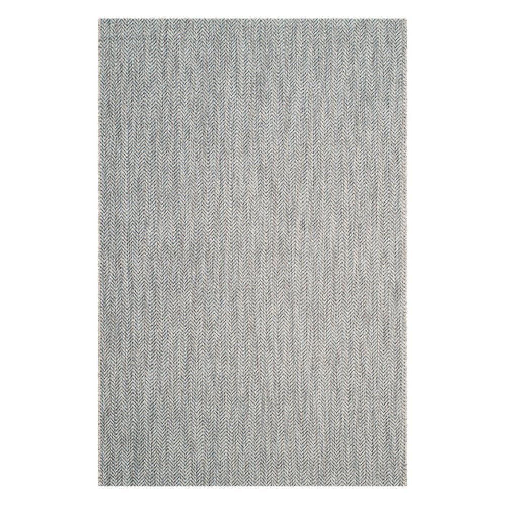 SAFAVIEH Courtyard Collection 23 x 8 Grey/Navy CY8022 Indoor/ Outdoor Patio Backyard Mudroom Runner Rug