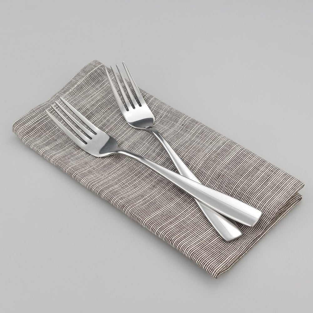 Hommp 16-Piece Stainless Steel Dinner Forks, 8.27-Inch