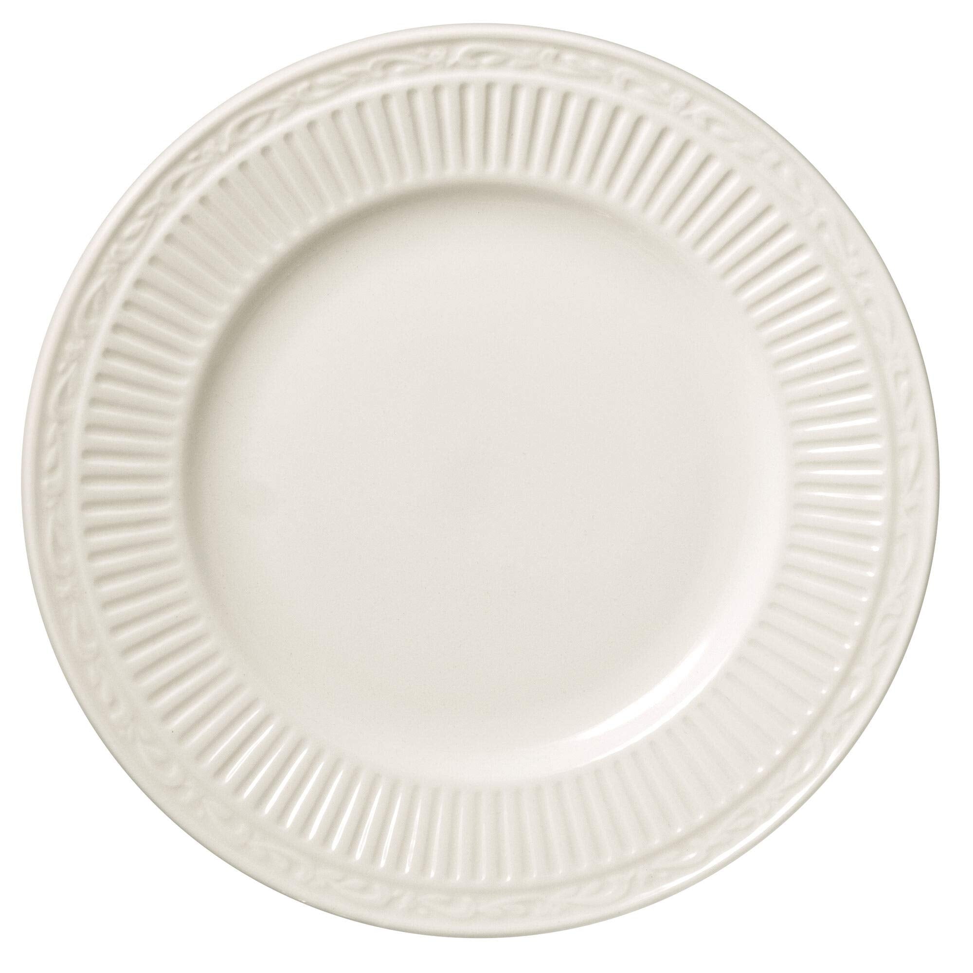 Mikasa Italian Countryside Dinner Plate, 11-Inch, White - Dd900-201, Cream