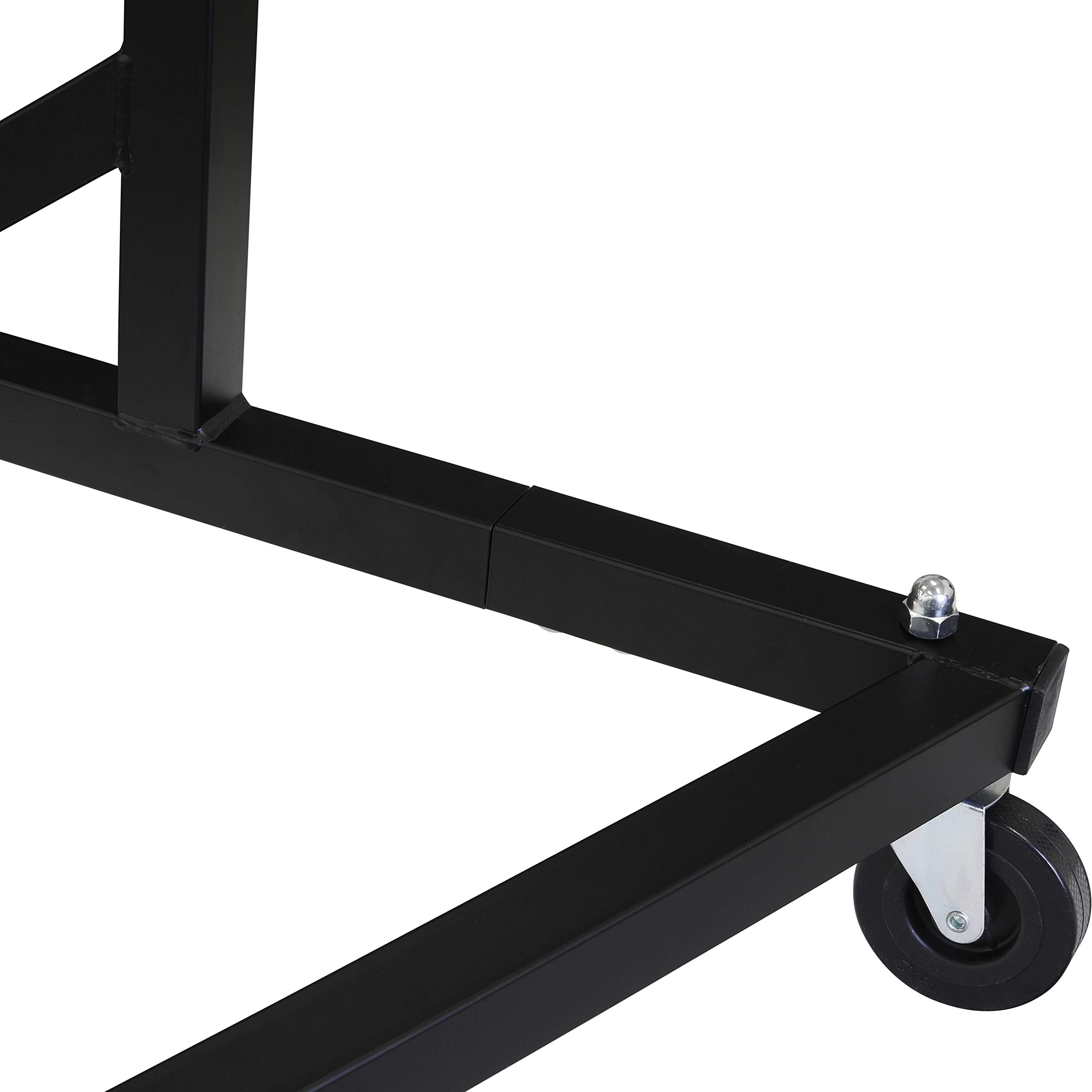 Simple Houseware Commercial Z Base Garment Rack, Black