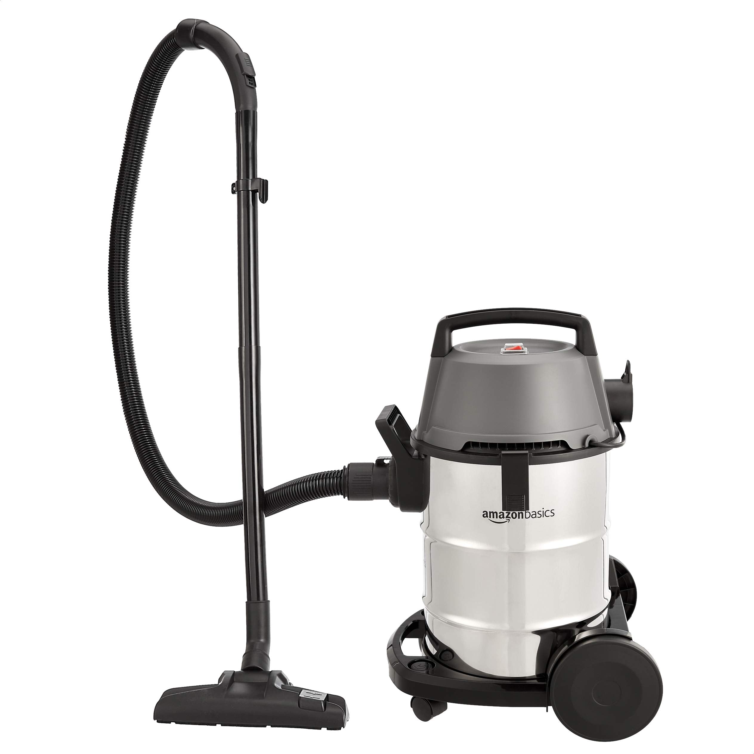 Amazon Basics Wet And Dry Vacuum Cleaner With 20 Kpa Power Suction, Low Sound, High Energy Efficiency And Blower Function With 1