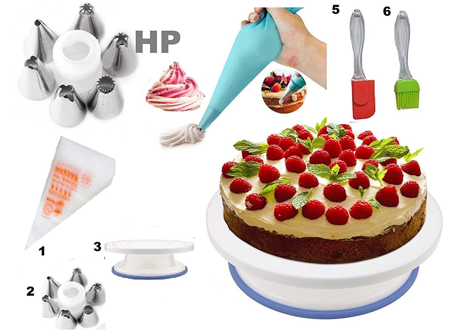 HPK Bakery Tools Baking Cake Decoration Bakeware Set (SKUhpkcm7)