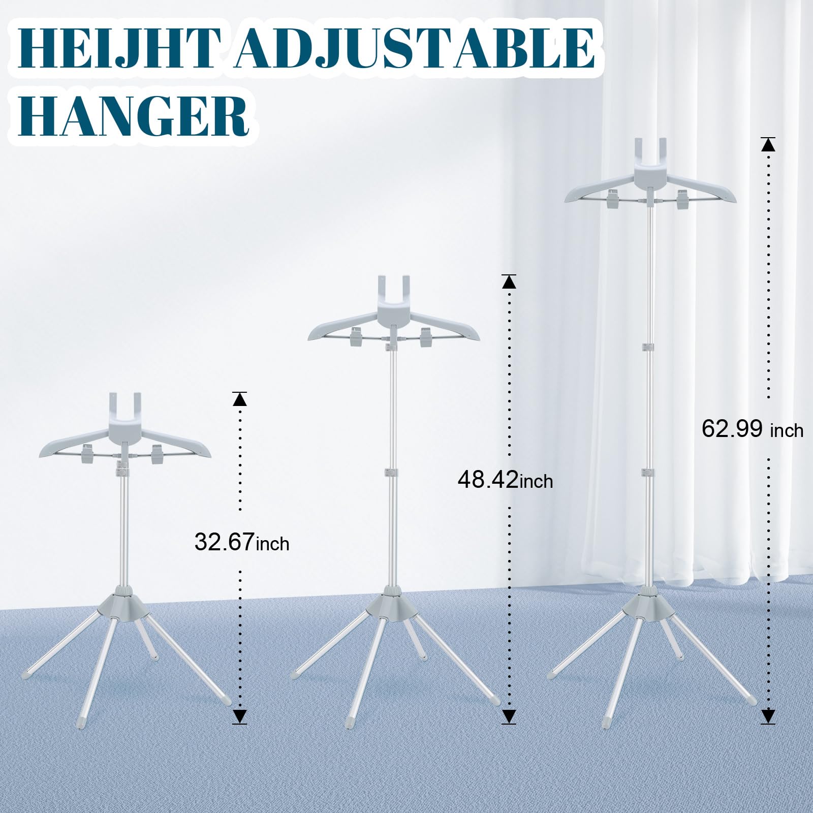 Cinpiuk Garment Steamer Rack & Garment Ironing Glove For Steaming Clothes, Adjustable Standinggarment Hanger Handled Mini Ironin