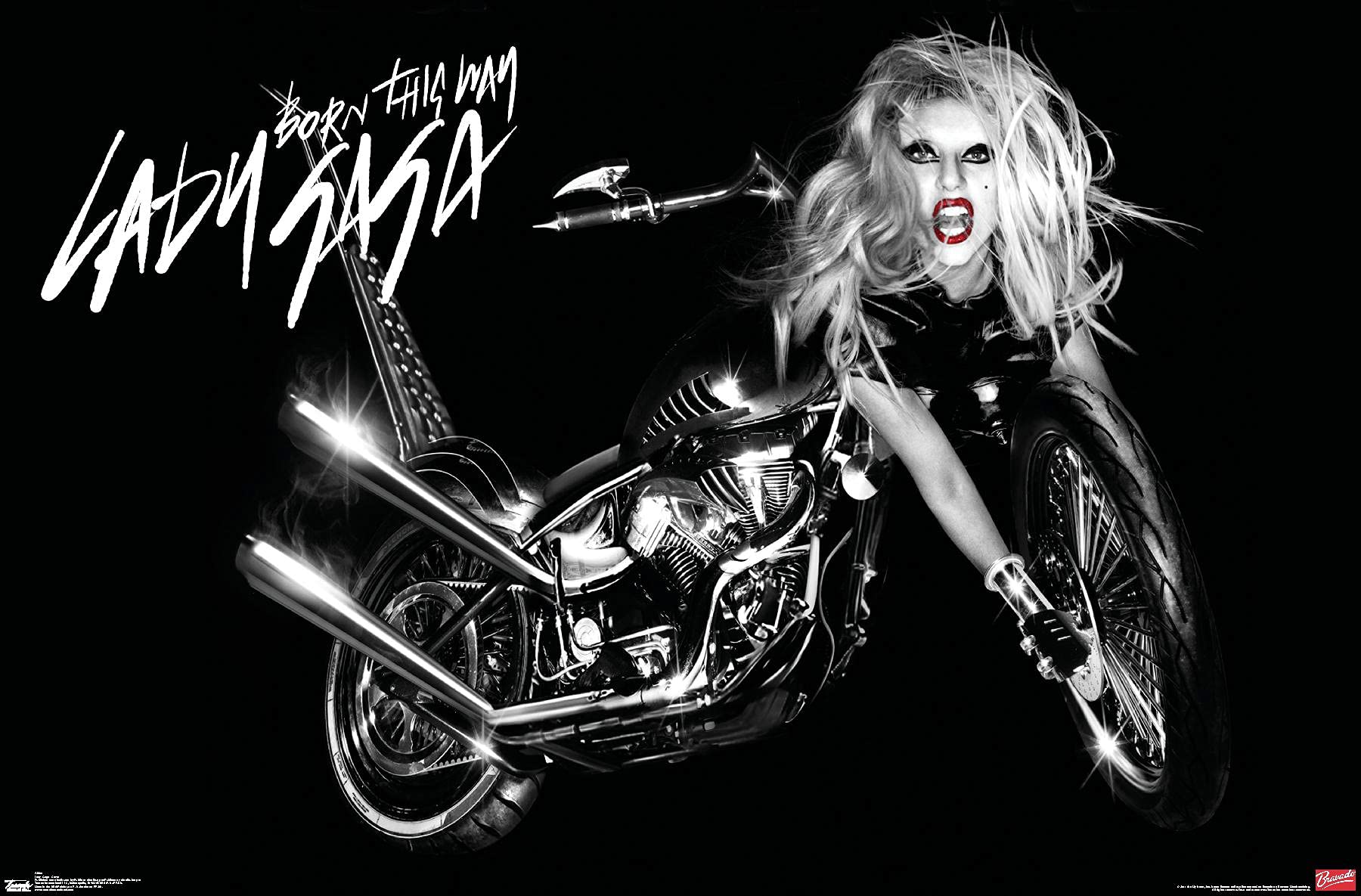 Trends International Lady Gaga - Cover Wall Poster, 14.725'' X 22.375'', Premium Unframed Version