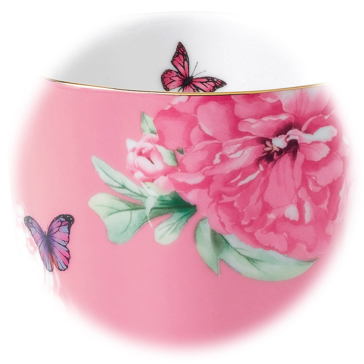 Miranda Kerr For Royal Albert Friendship Vintage Mug, Pink, 13.5 Oz