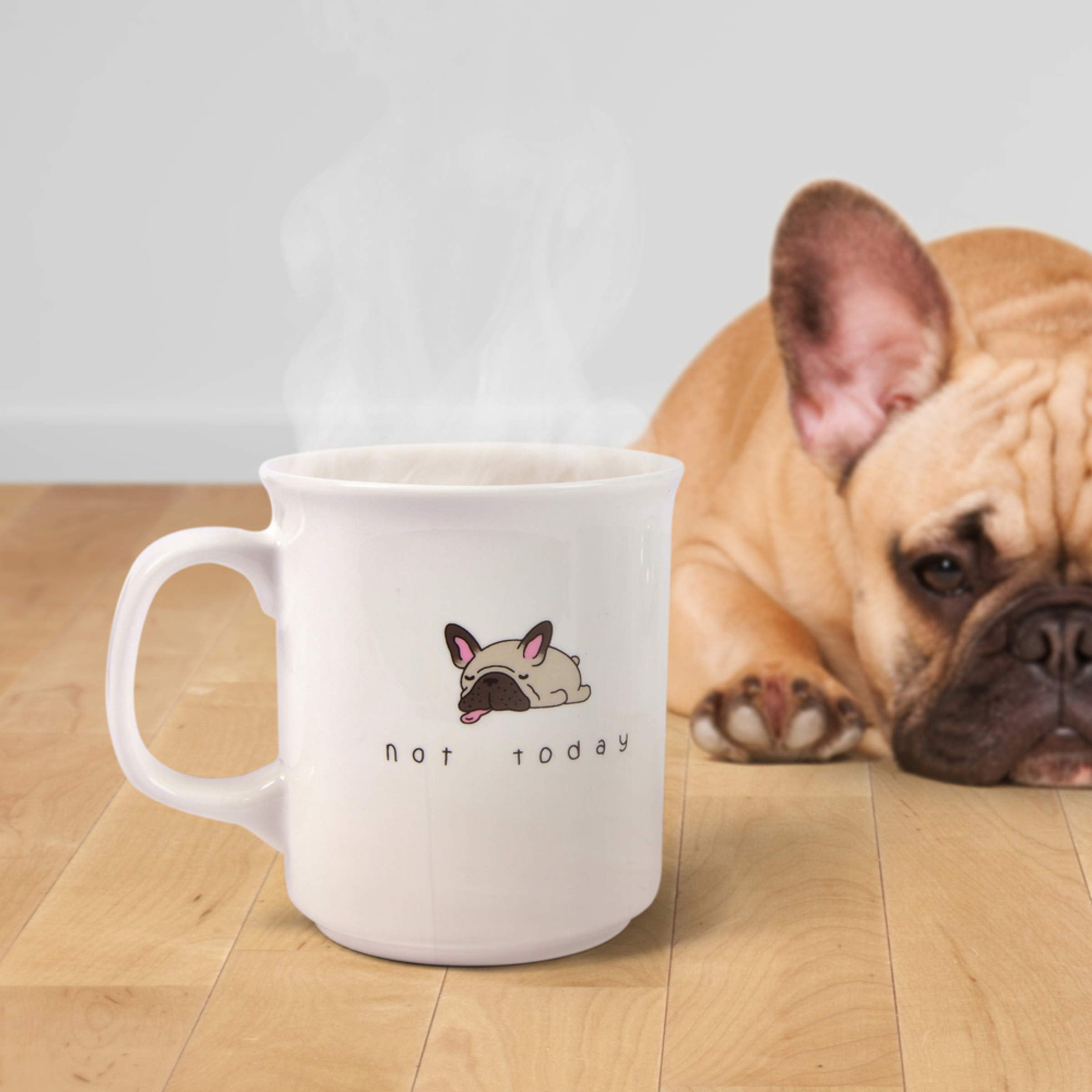 Genuine Fred Say Anything Mug, Not Today, 16 Ounce Ceramic Mug, Multicolor, Dishwasher Safe