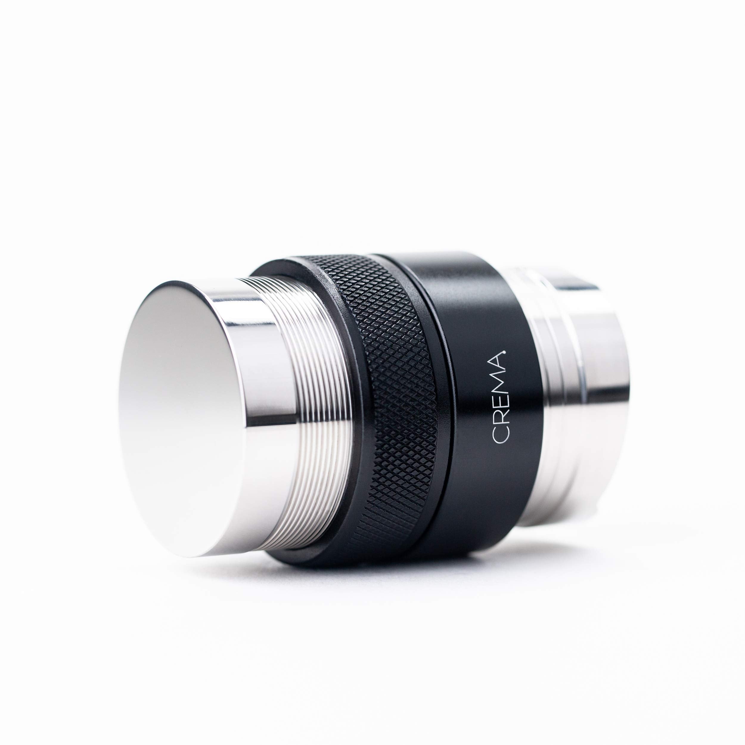 Crema Coffee Products | 45.5Mm Coffee Distributor/Leveler & Hand Tamper - V2 | Fits Flair Pro And Pro 2 | Double Sided, Adjustab