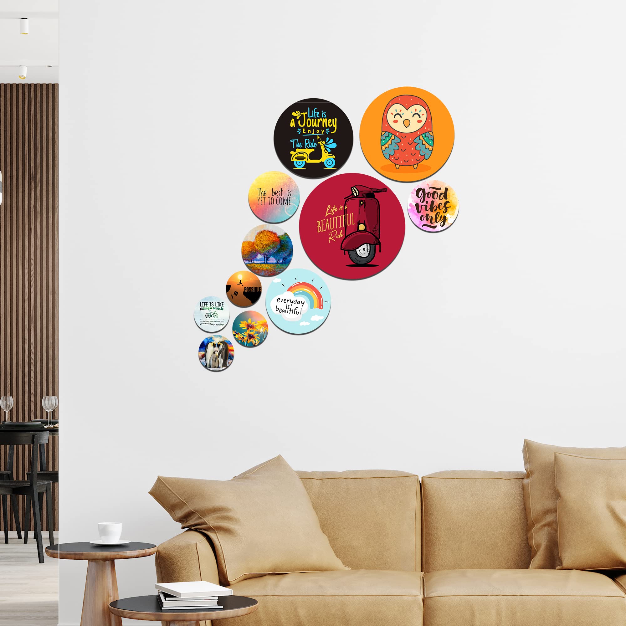 Artvibes Designer Mdf Wooden Wall Hanging For Home Decoration | Office | Gift | Wall Decor Hanging Items | Wall Art | Living Roo