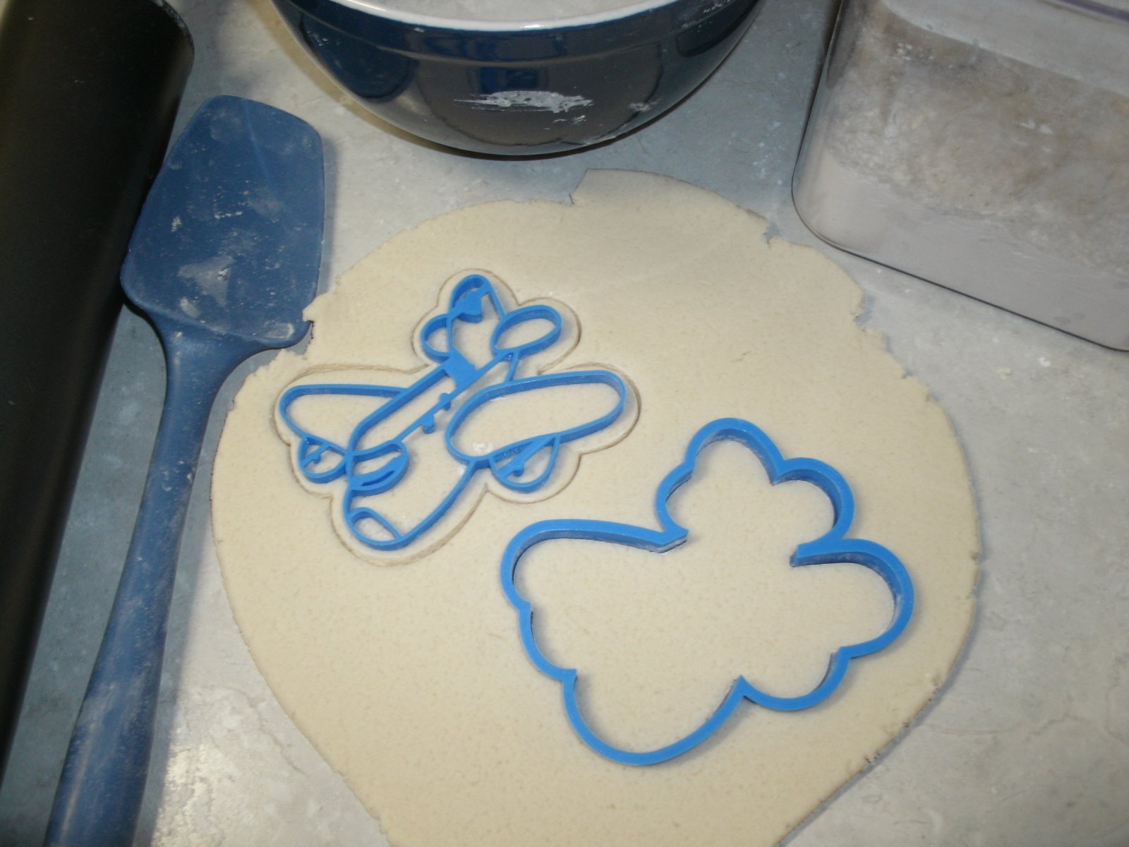 Airplane 2 Piece Jet Plane Cookie Cutter And Stamp Made In Usa Pr673