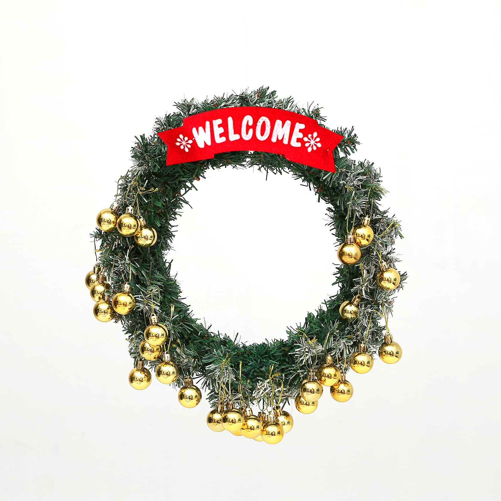 TKYGU 144pcs/1.18-Inch Christmas Ball Ornaments Gold Small Christmas Tree Balls for Xmas Holiday Wedding Party Decoration, Tree