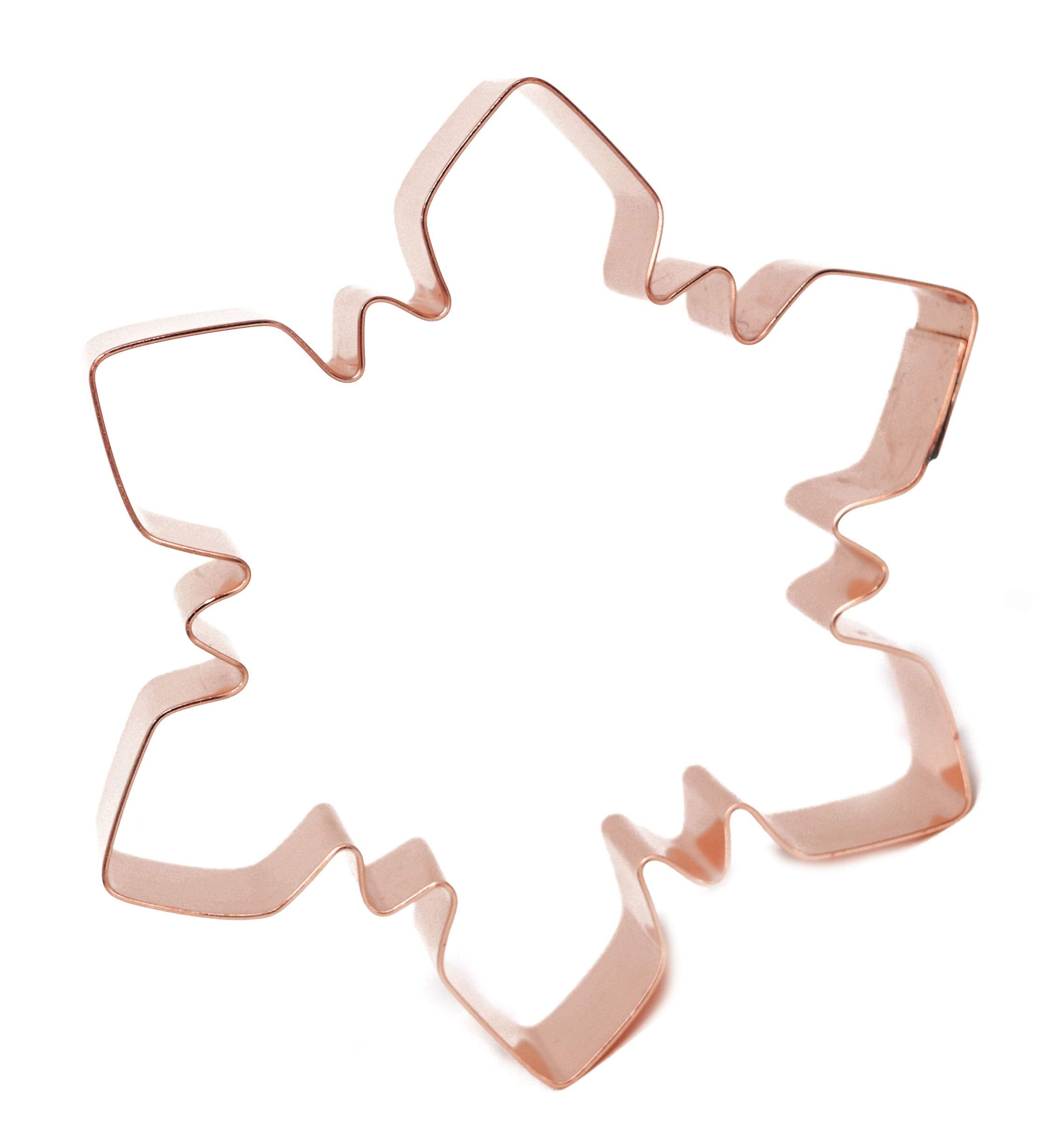 Elegant Snowflake Christmas Cookie Cutter 4 X 3.5 Inches