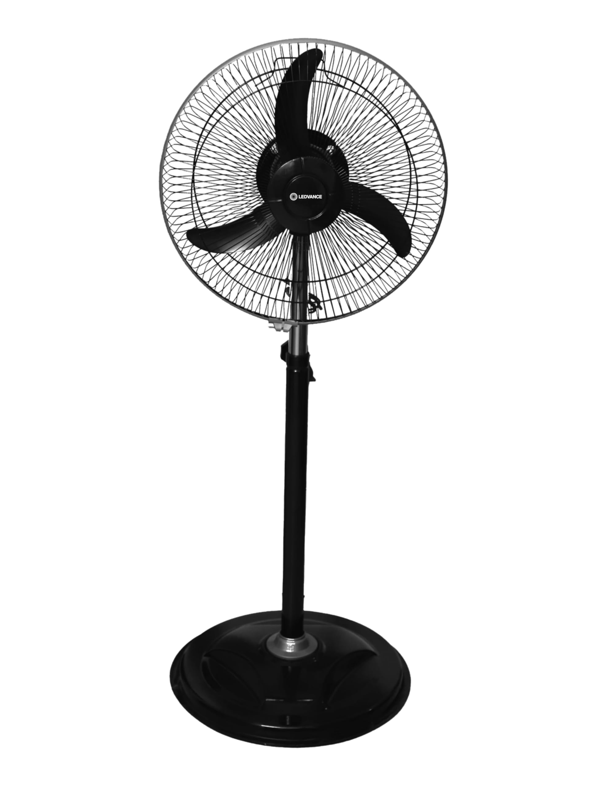 Ledvance Turbo Jet Pedestal Fan 400Mm | Pedestal Fan High Speed For Home | High Speed 2200Rpm | Rust Proof Blades | Adjustable H