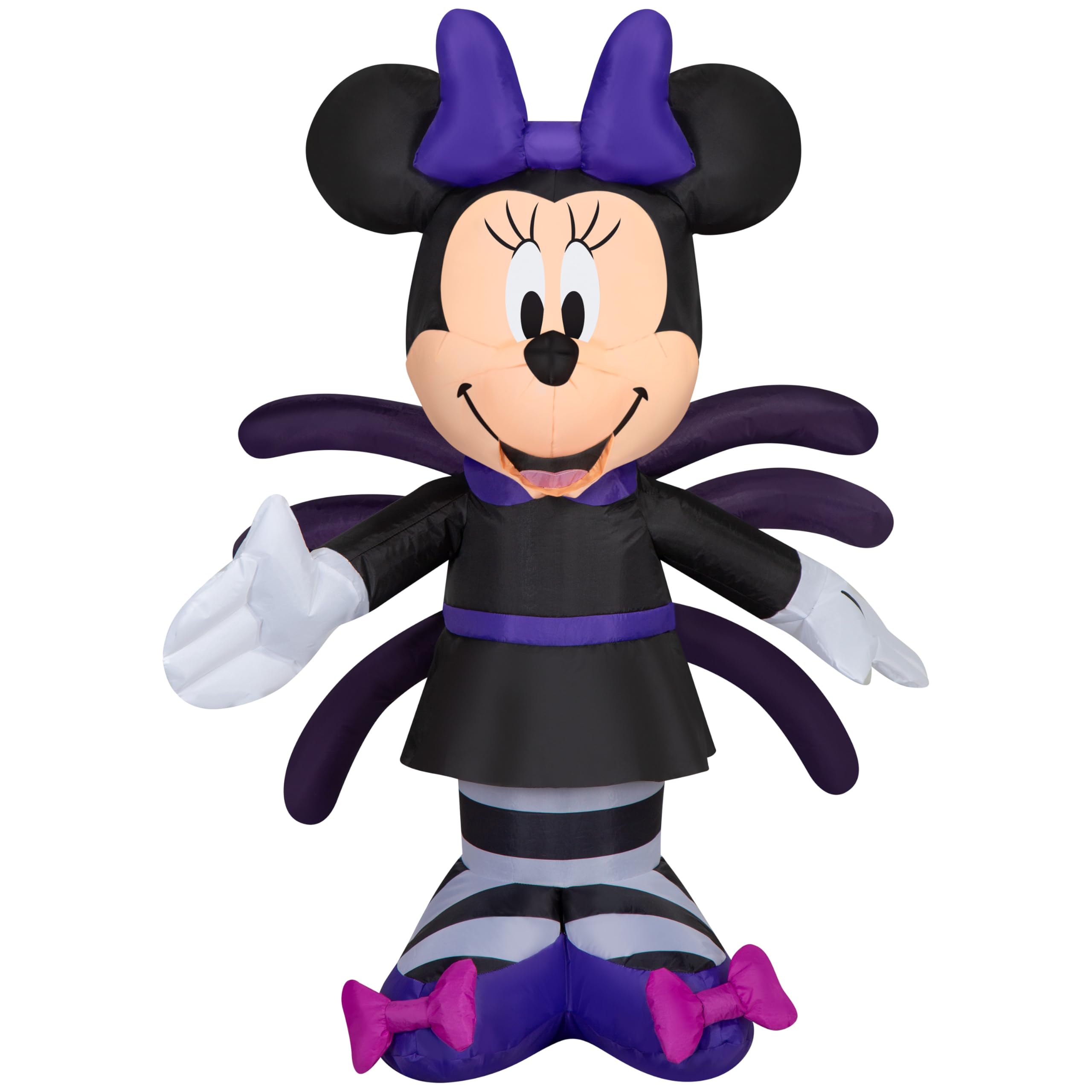 Gemmy Airblown Inflatable Monster Minnie Disney, 3.5 ft Tall, Multicolored