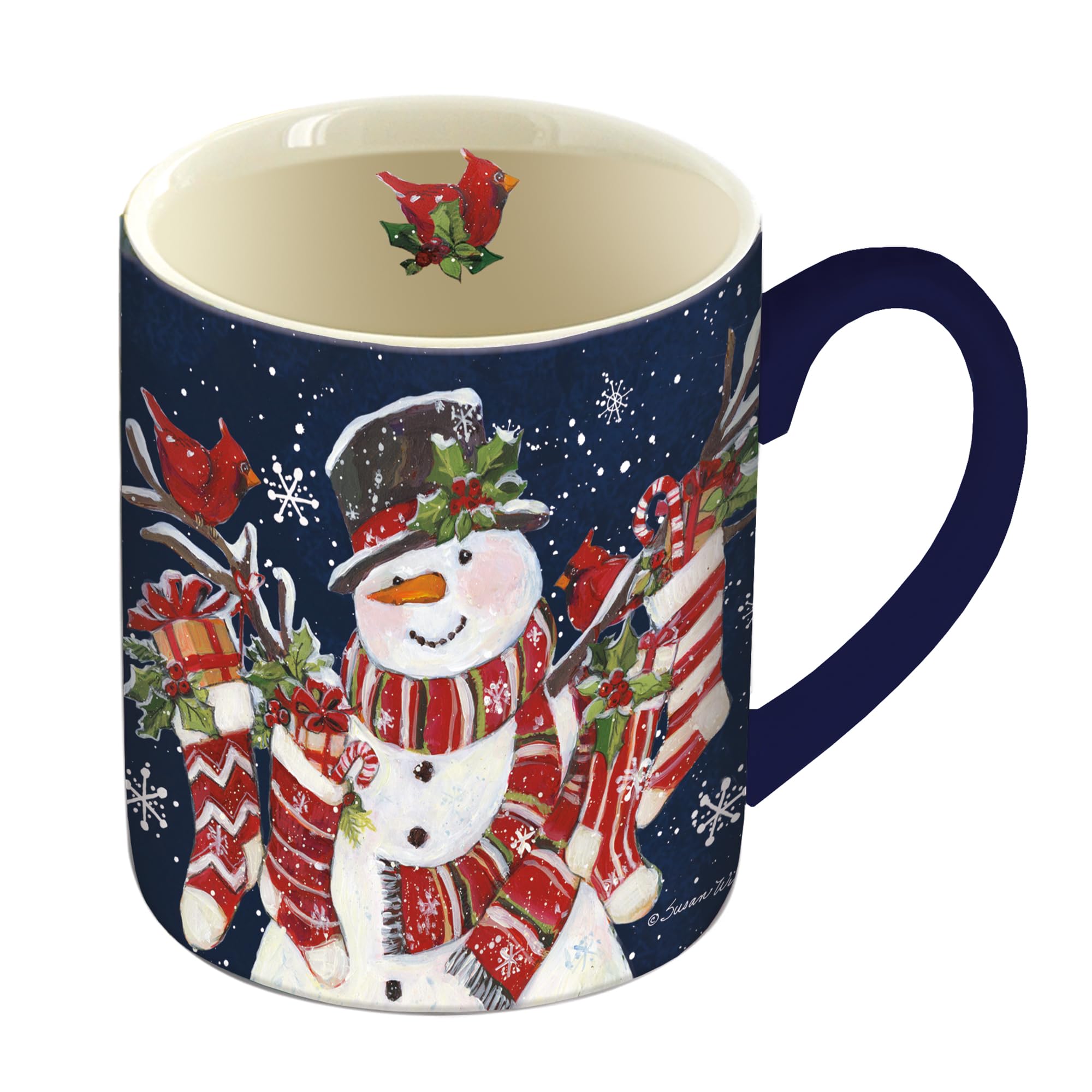 Lang, Snowman and Stockings Coffee Mug