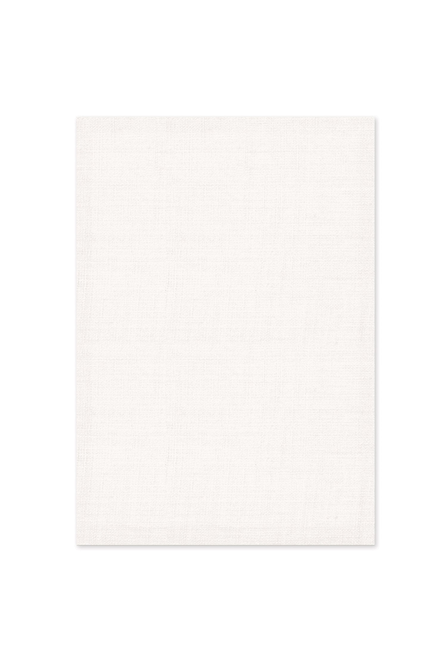 Heritage Lace Farmhouse Kitchen Tea Towel, White