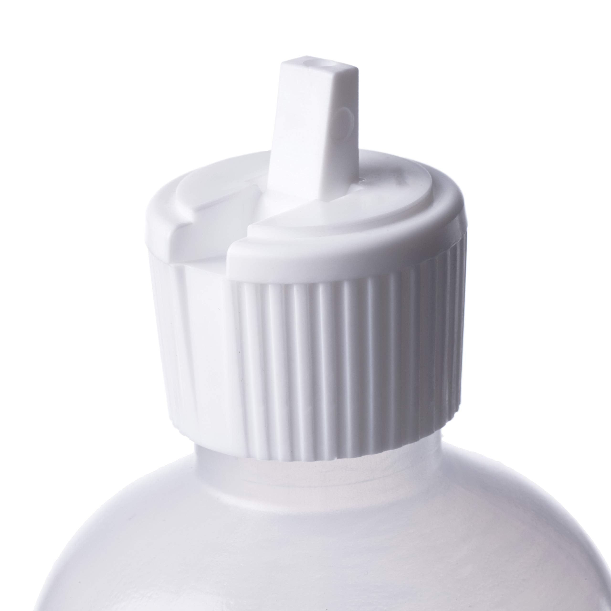 Consolidated Plastics 41241 White Flip Top Dispensing Cap, 24 Mm, 24-400 Finish, 12 Piece