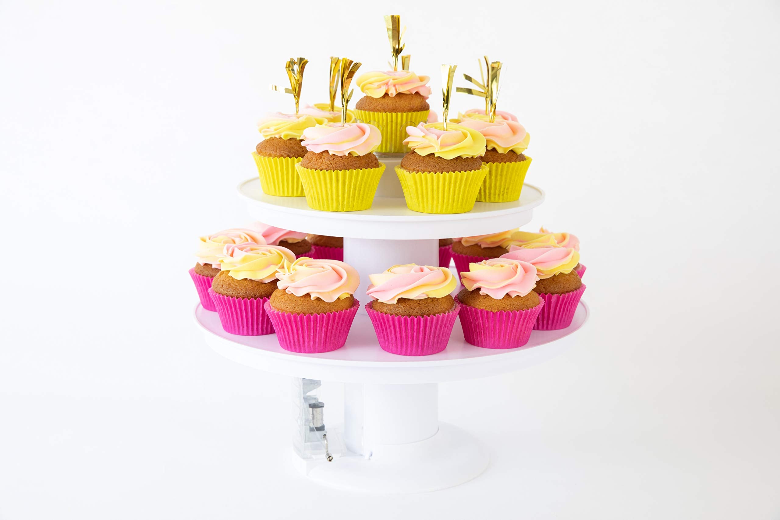 Surprise Cake-2 In 1 Popping Cake And Cupcake Stand With Music Box -Happy Birthday Melody