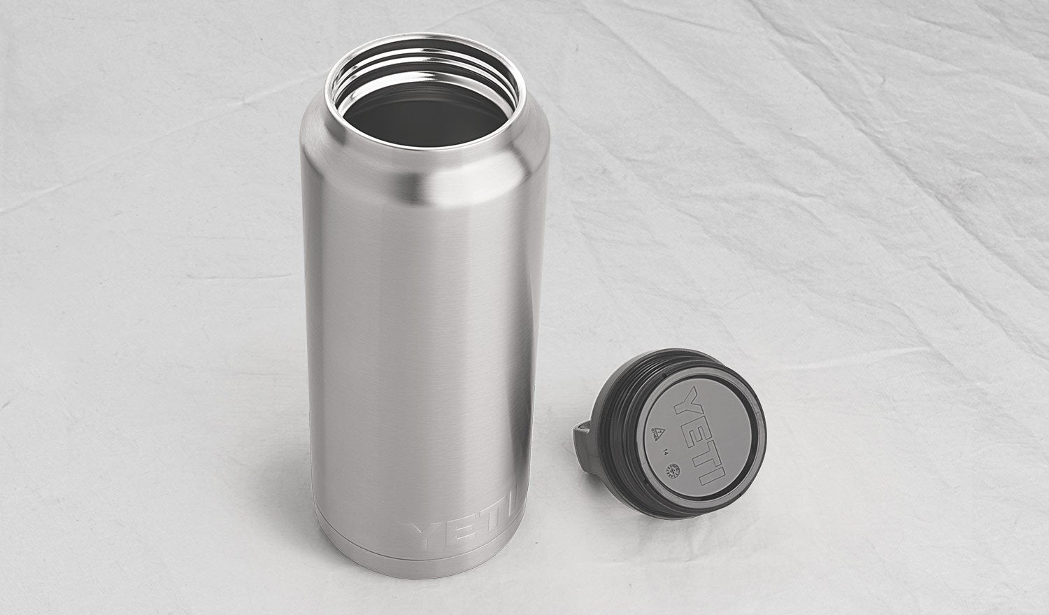 Yeti Rambler 36Oz Vacuum Insulated Stainless Steel Bottle With Cap