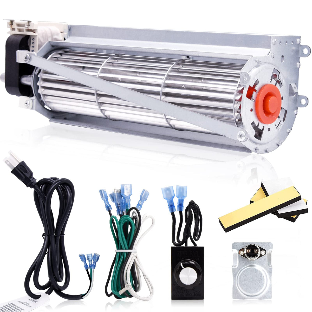 GFK4B Blower Fan Kit for Heatilator NDV4236I, Temco, Majestic, Lennox, Monessen, CFM, Vermont Castings Fireplaces, Rotom HB-RB74