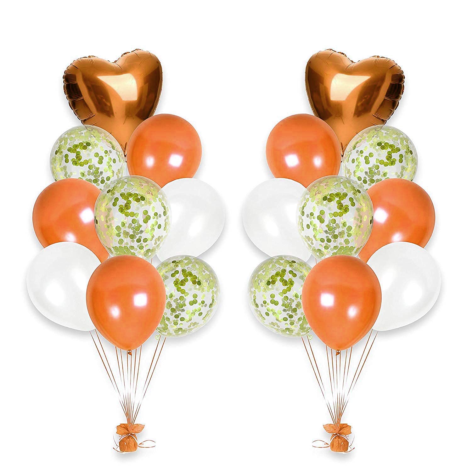 LaVichitra,Birthday Party Props for Kids/Happy Birthday Party Supplies/Birthday Decoration (Comboof2Bouquetballon(Rust))
