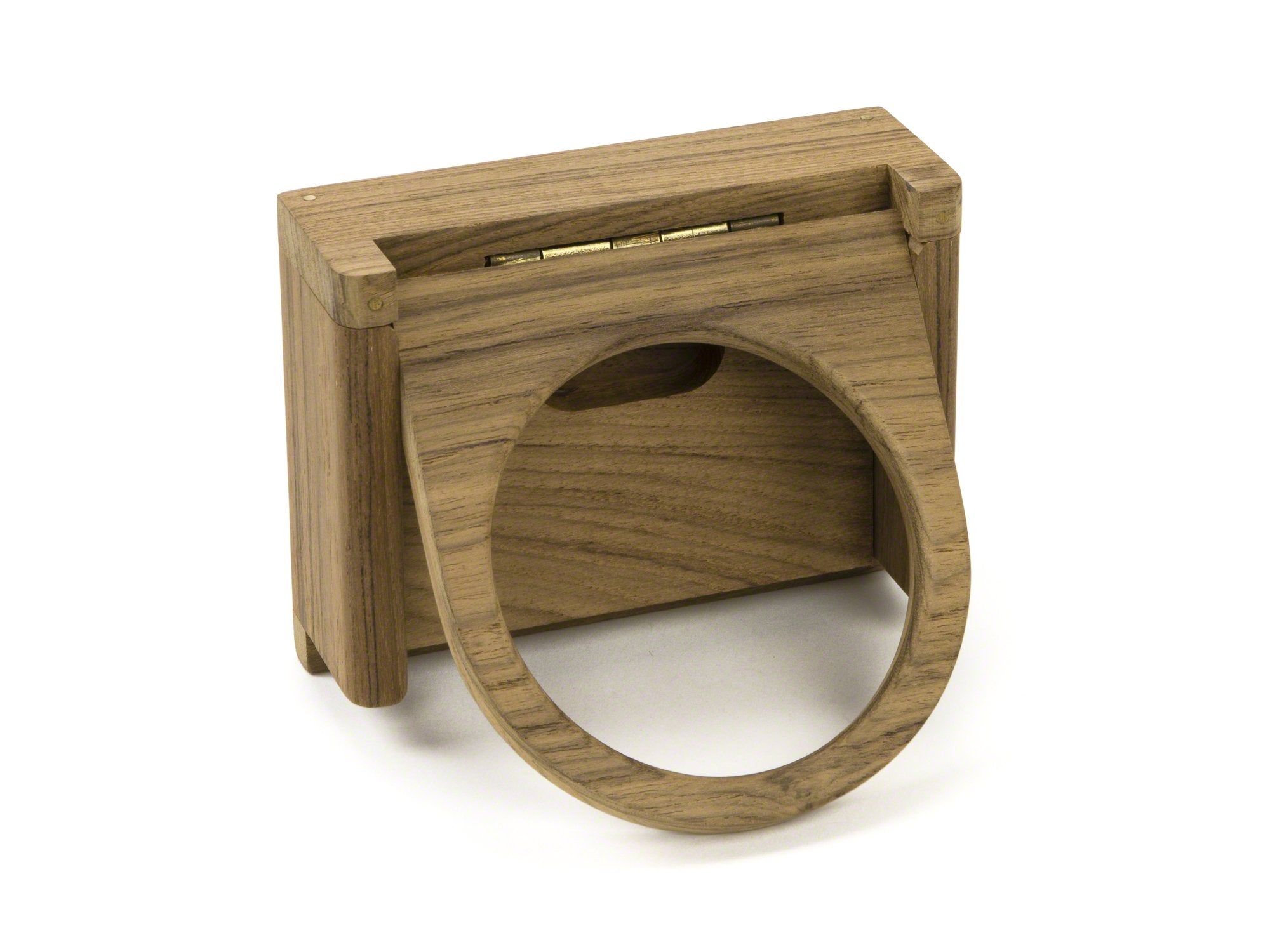 Whitecap 62602 Teak Folding Insulated Drink Holder Brown