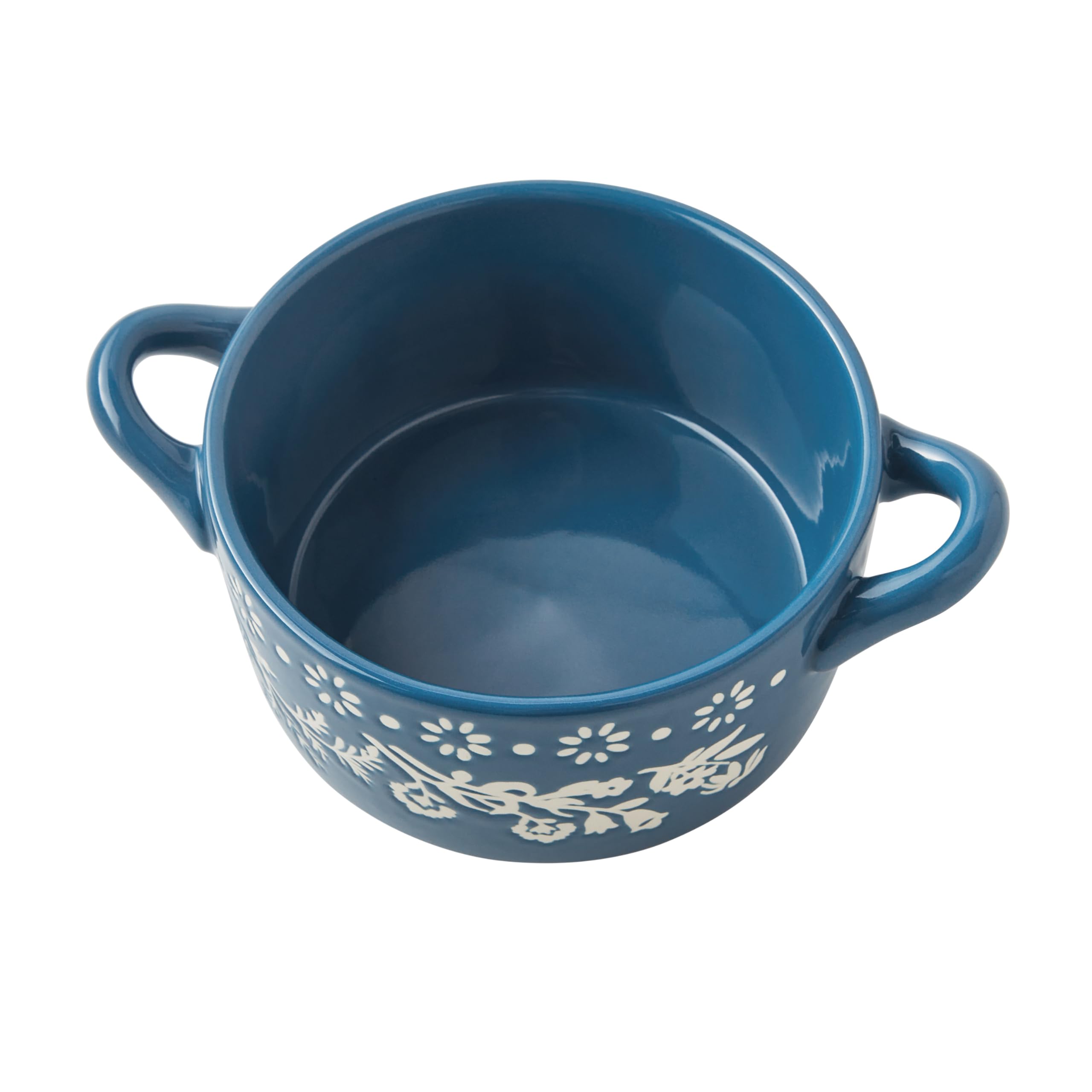 Pioneer Woman Mini Casserole With Lid (14.4 Of, Teal)