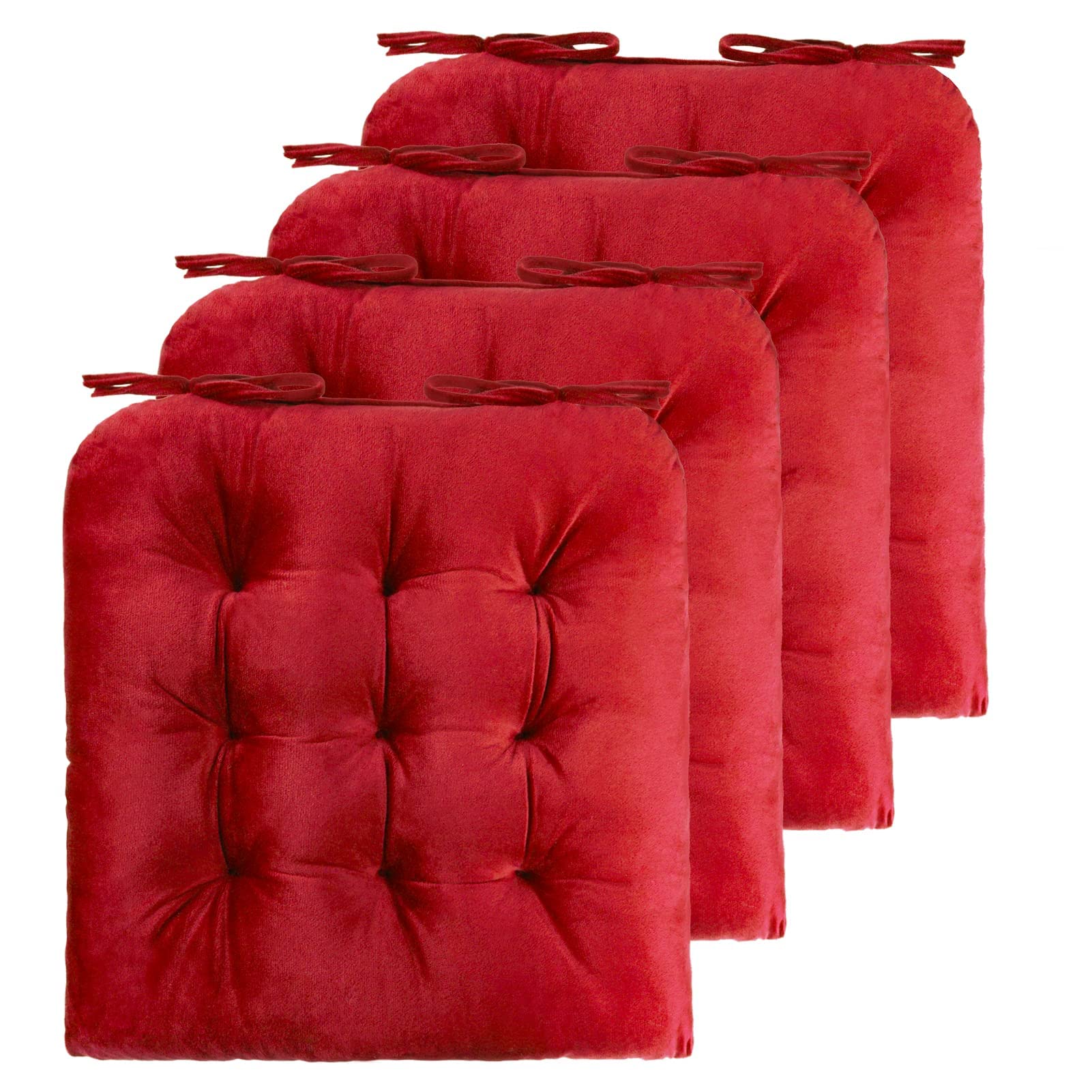 Elfjoy Set Of 4 Cotton Square 16