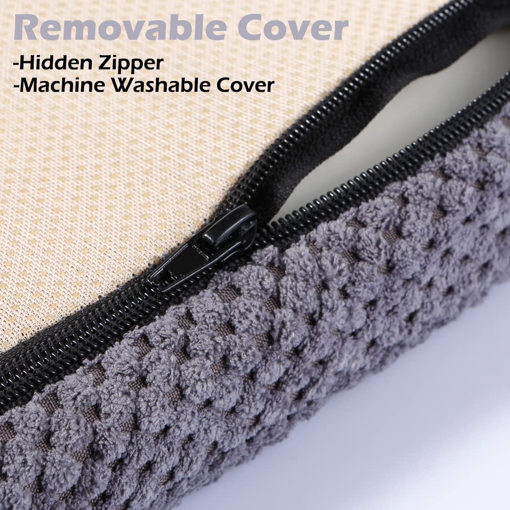 Big Hippo Chair Cushion With Ties For Dining Chair Memory Foam Kitchen Dining Chair Pad Non Slip Dining Room Seat Cushion With M